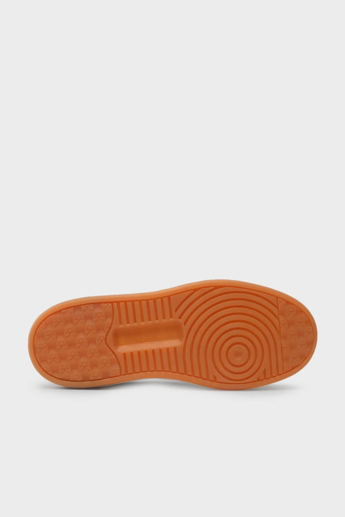 Calvin Klein Logolu Deri Sneaker Bayan Ayakkabı YW0YW00920 0F4 BEYAZ - 6
