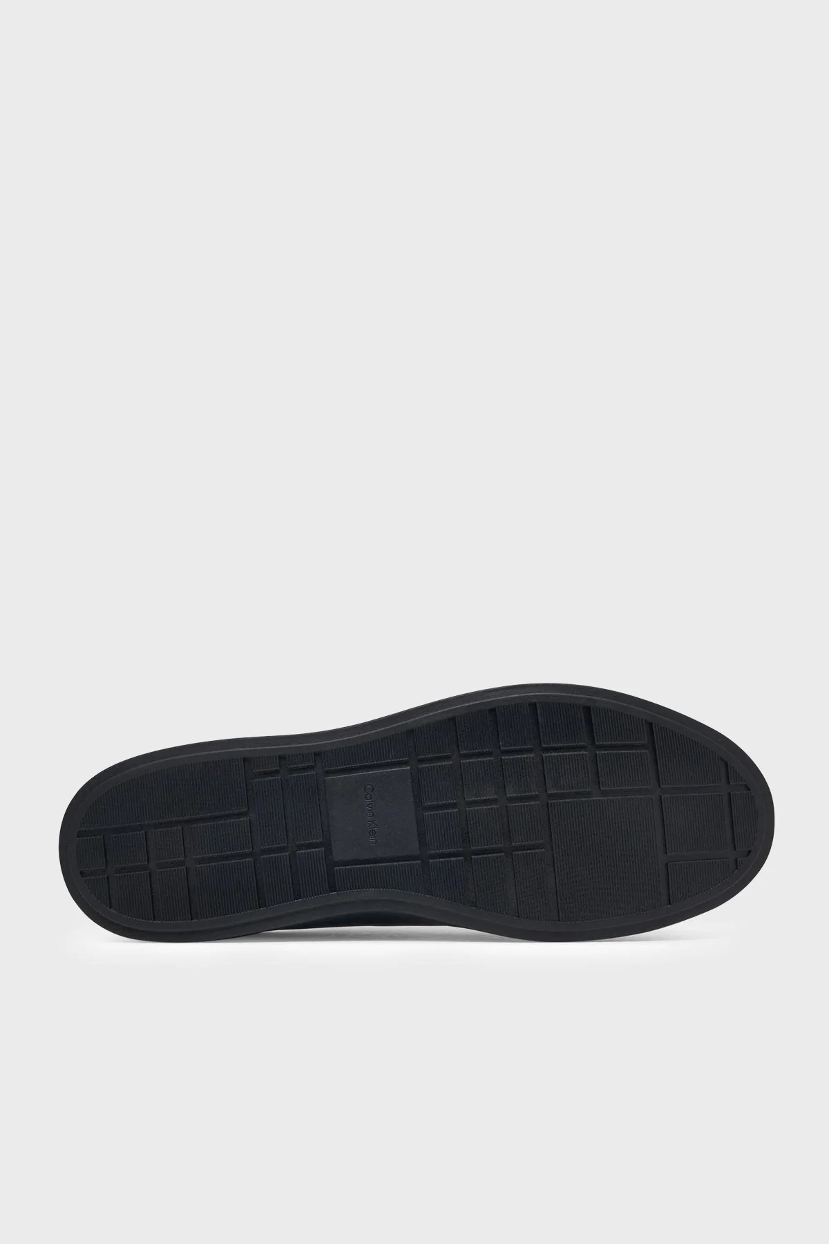 Calvin Klein Logolu Deri Sneaker HM0HM021230GJ Erkek Ayakkabı HM0HM02123 0GJ Siyah - 7
