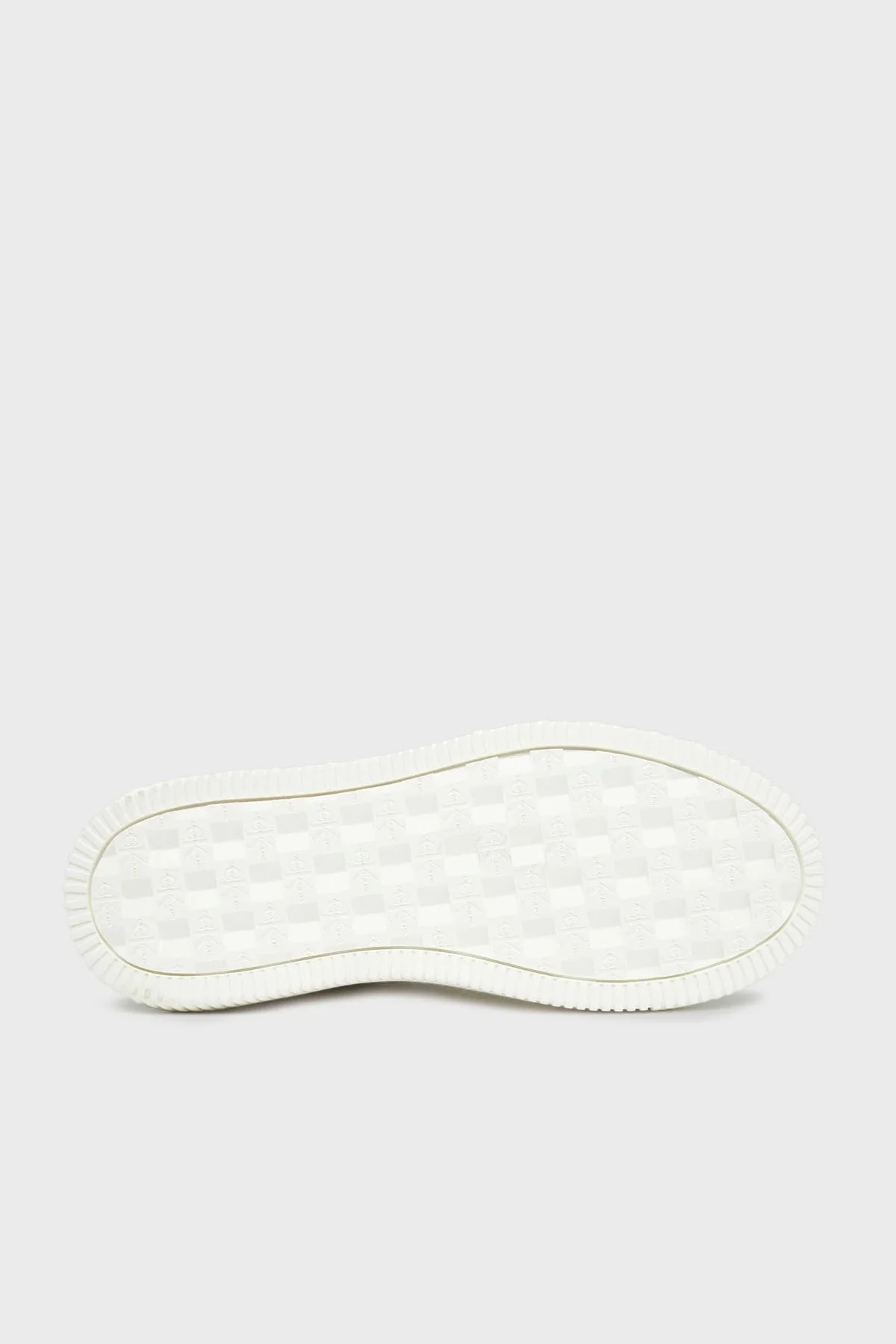 Calvin Klein Logolu Deri Sneaker YW0YW0176901W Bayan Ayakkabı YW0YW01769 01W BEYAZ-SİYAH - 12