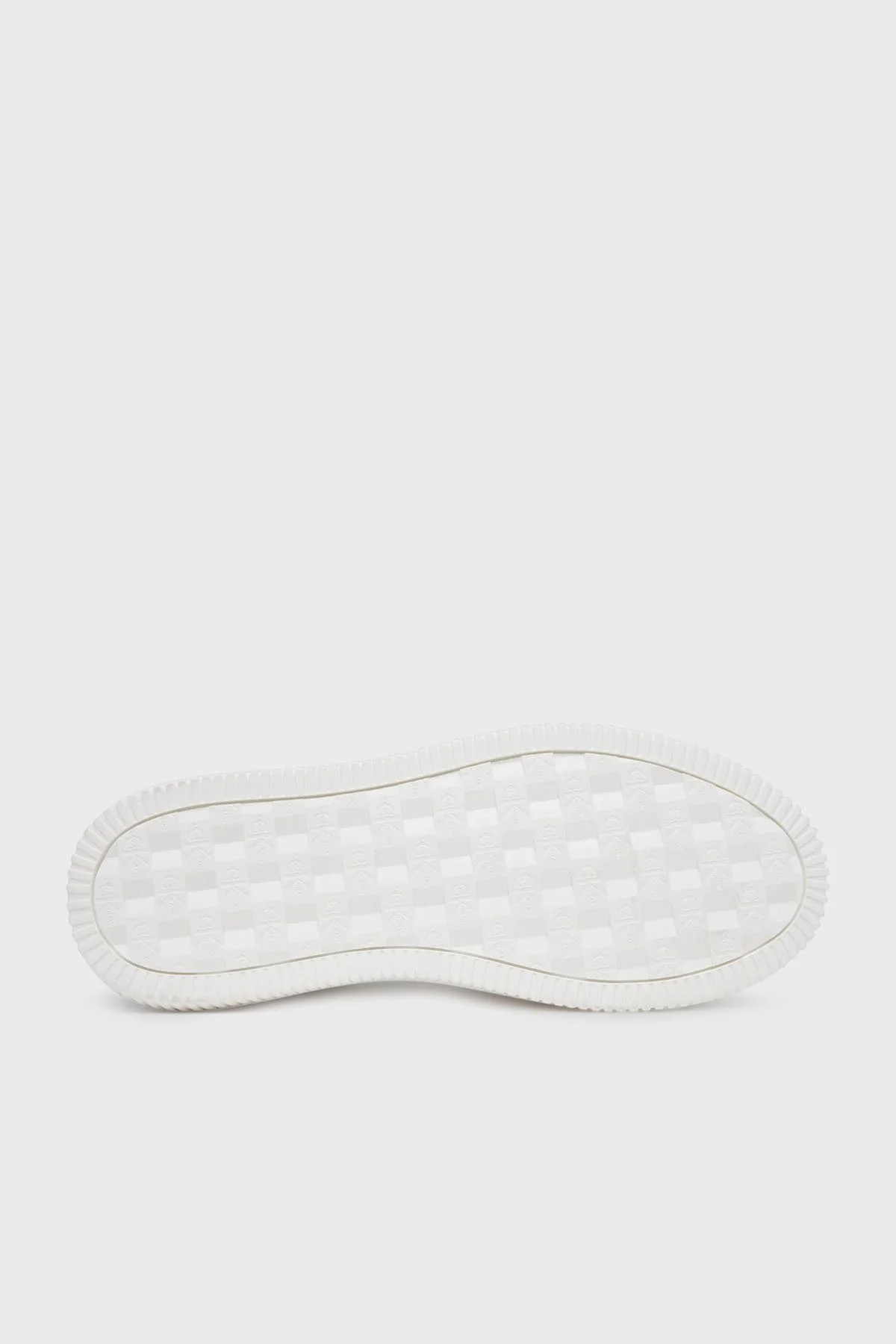 Calvin Klein Logolu Deri Sneaker YW0YW0184601W Bayan Ayakkabı YW0YW01846 01W BEYAZ-SİYAH - 6