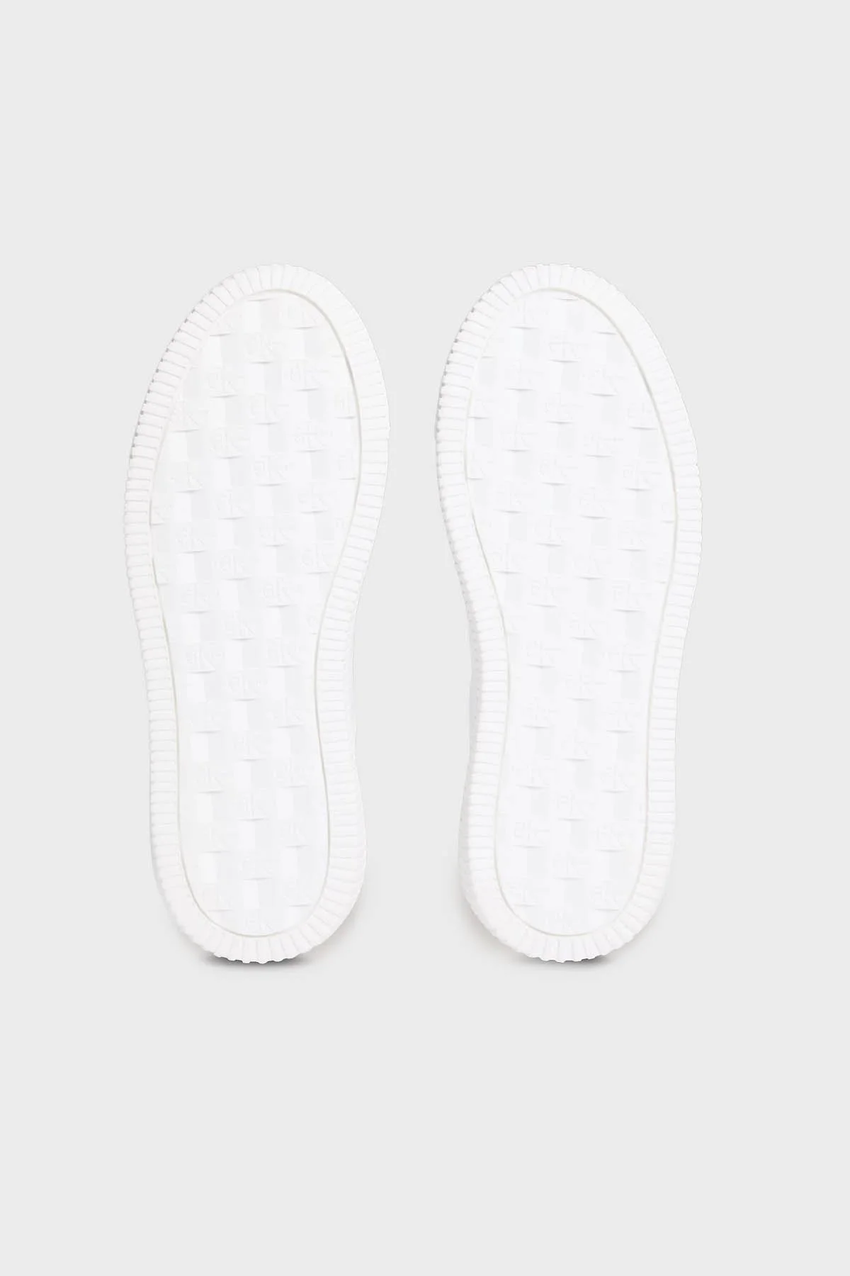 Calvin Klein Logolu Deri Sneaker YW0YW018460LD Bayan Ayakkabı YW0YW01846 0LD BEYAZ-PEMBE - 5