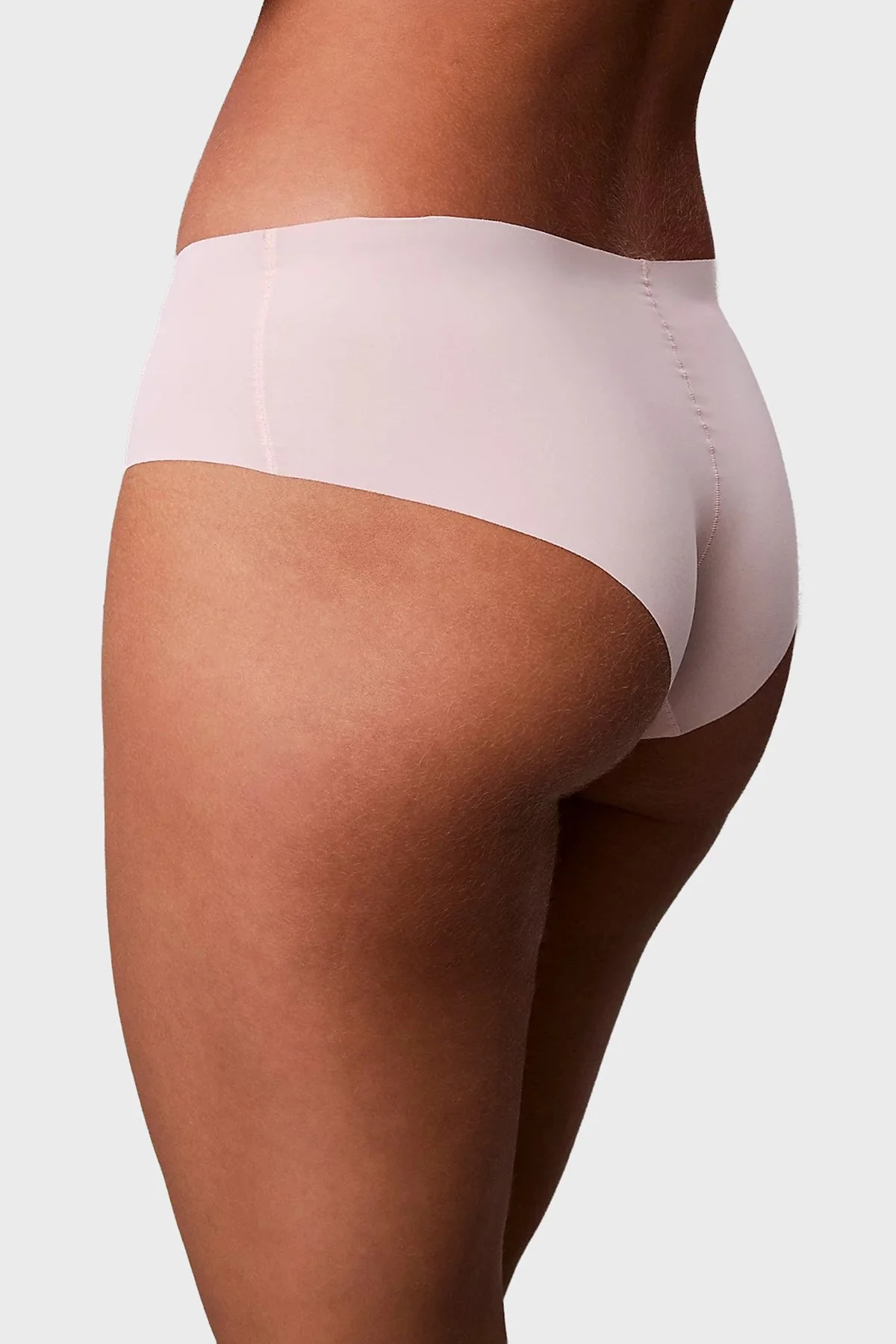 Calvin Klein Logolu Dikişsiz 3 Pack 000QD3559E31O Bayan Külot 000QD3559E 31O Kırmızı-Siyah-Pudra - 4