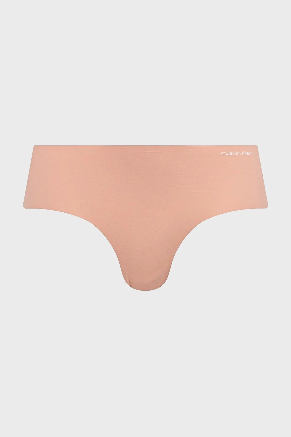 Calvin Klein Logolu Dikişsiz 3 Pack 000QD3559EWAM Bayan Külot 000QD3559E WAM Siyah-Beyaz-Pudra - 6