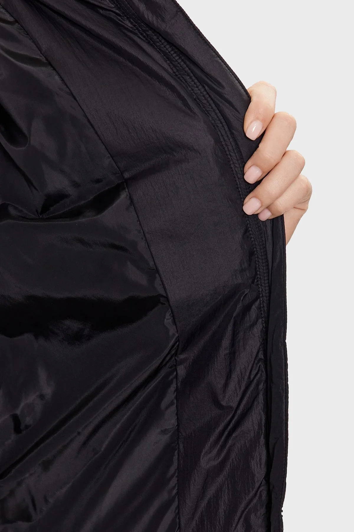 Calvin Klein Logolu Dolgulu J20J221381BEH Bayan Mont J20J221381 BEH SİYAH - 6