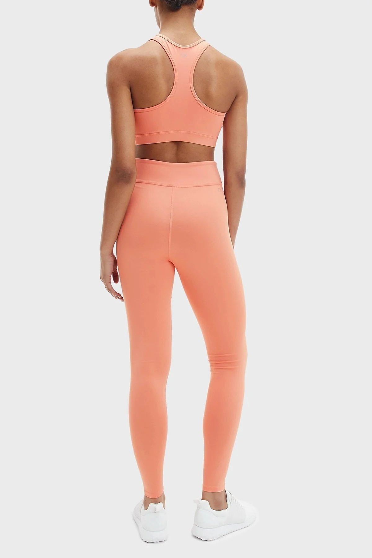 Calvin Klein Logolu Dolgusuz Streç Sporcu Bayan Sütyen 00GWS2K138 T34 YAVRUAĞZI - 4