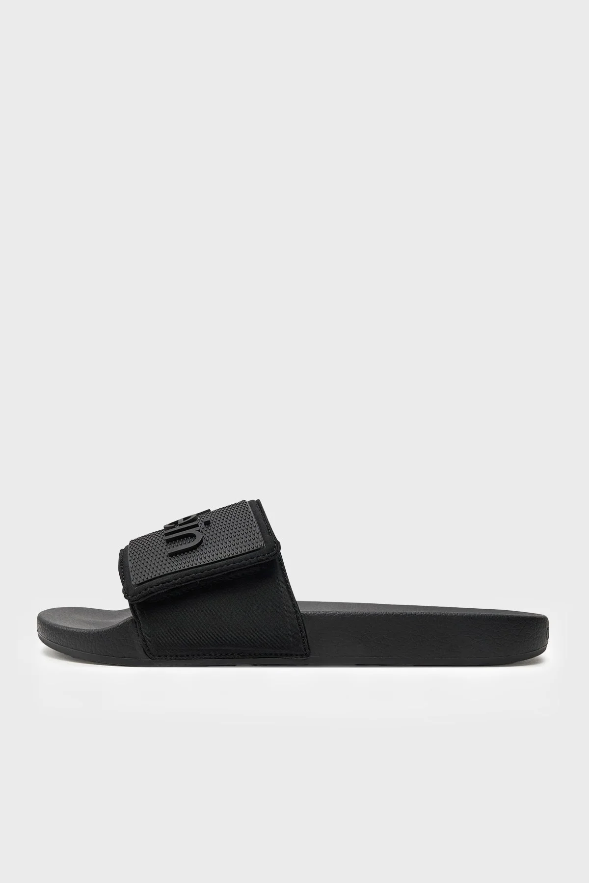 Calvin Klein Logolu Düz HM0HM01437BEH Erkek Terlik HM0HM01437 BEH SİYAH - 2