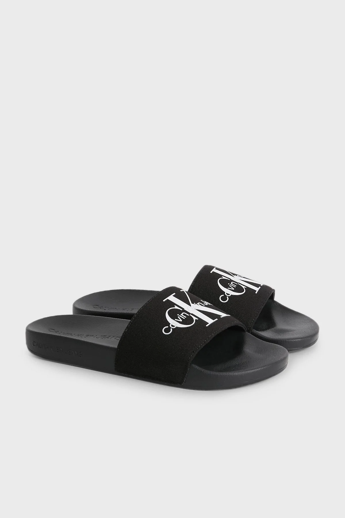 Calvin Klein Logolu Düz YW0YW00103BDS Bayan Terlik YW0YW00103 BDS SİYAH - 3