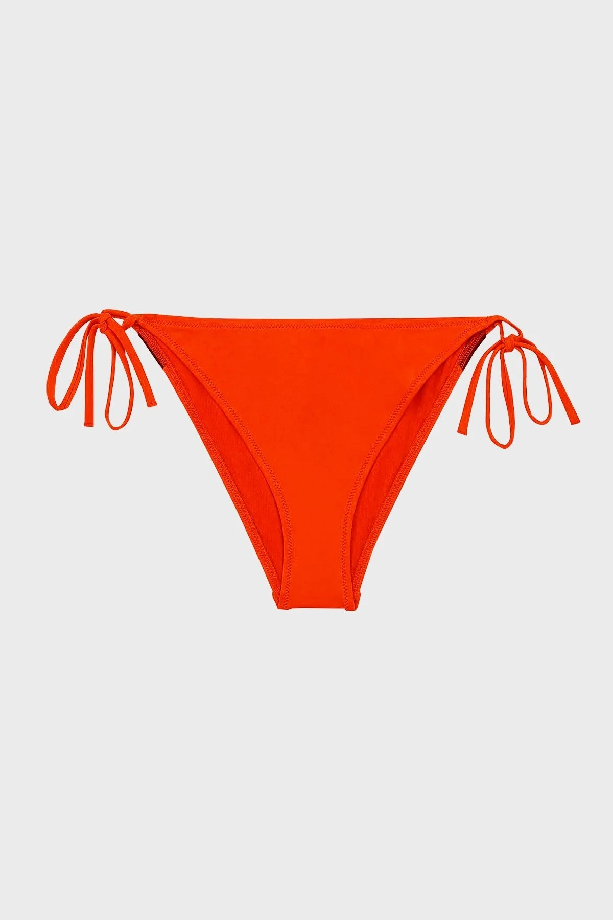 Calvin Klein Logolu Elastik Bel Bantlı Bayan Bikini Altı KW0KW01724 SEA ORANGE - 1