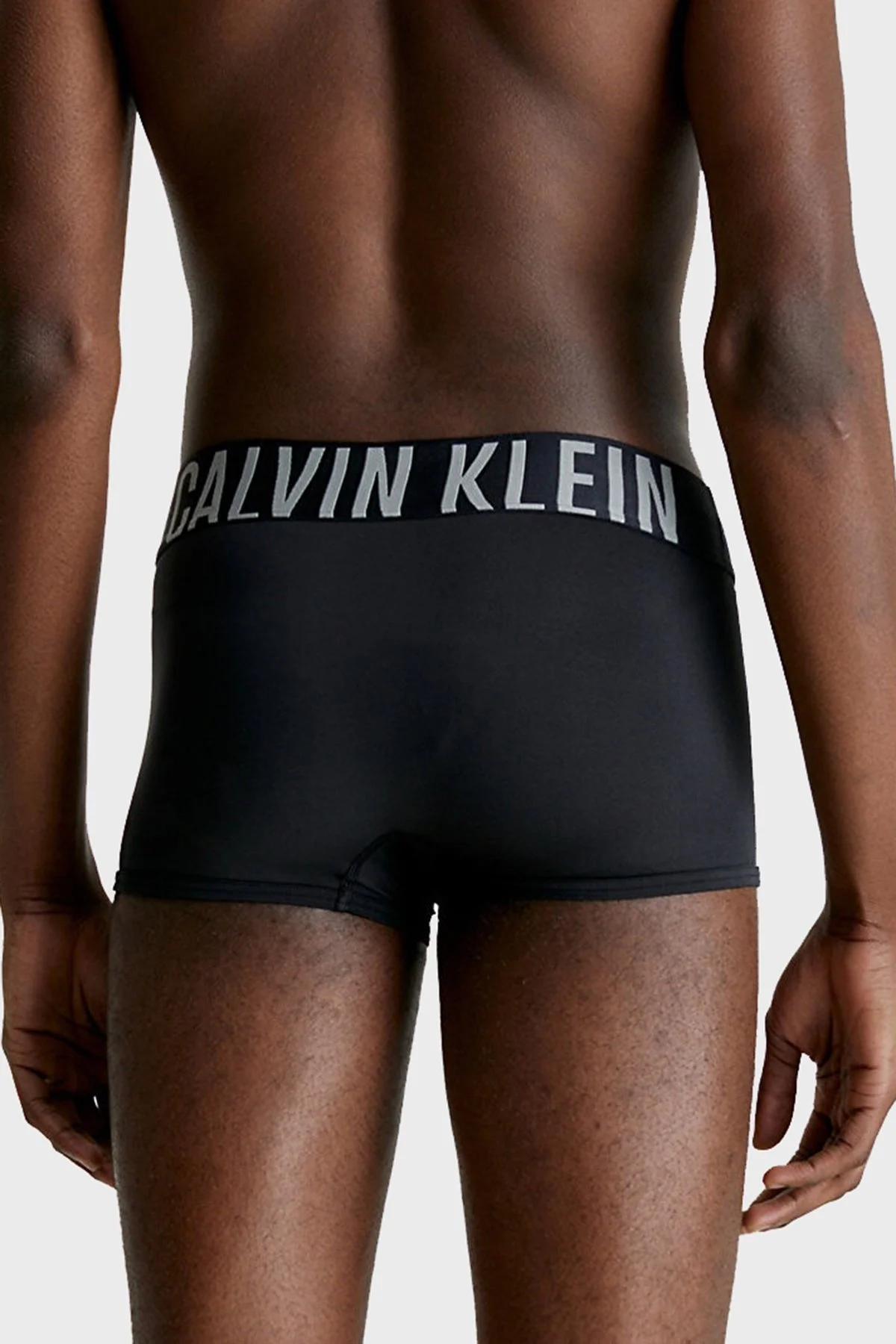 Calvin Klein Logolu Elastik Bel Bantlı Düşük Bel 2 Pack 000NB2599AC2H Erkek Boxer 000NB2599A C2H SİYAH - 3