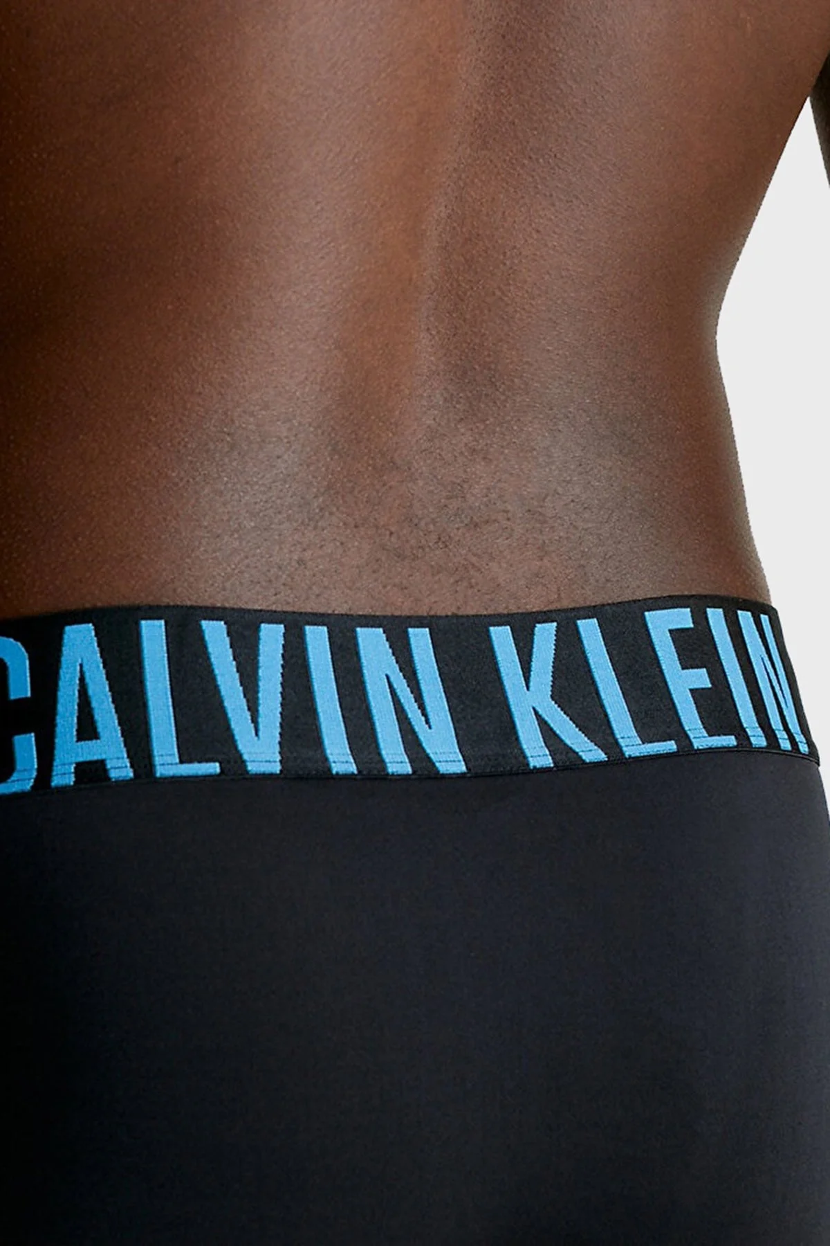 Calvin Klein Logolu Elastik Bel Bantlı Düşük Bel 2 Pack 000NB2599AC2H Erkek Boxer 000NB2599A C2H SİYAH - 5