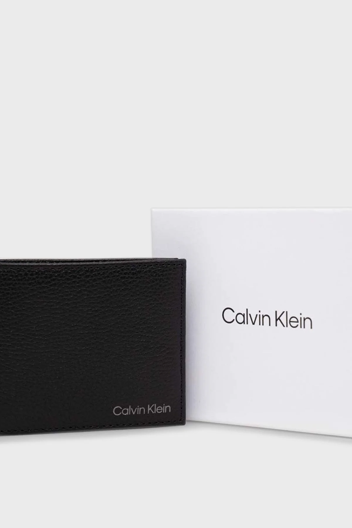 Calvin Klein Logolu Erkek Cüzdan K50K509994 BAX SİYAH - 2