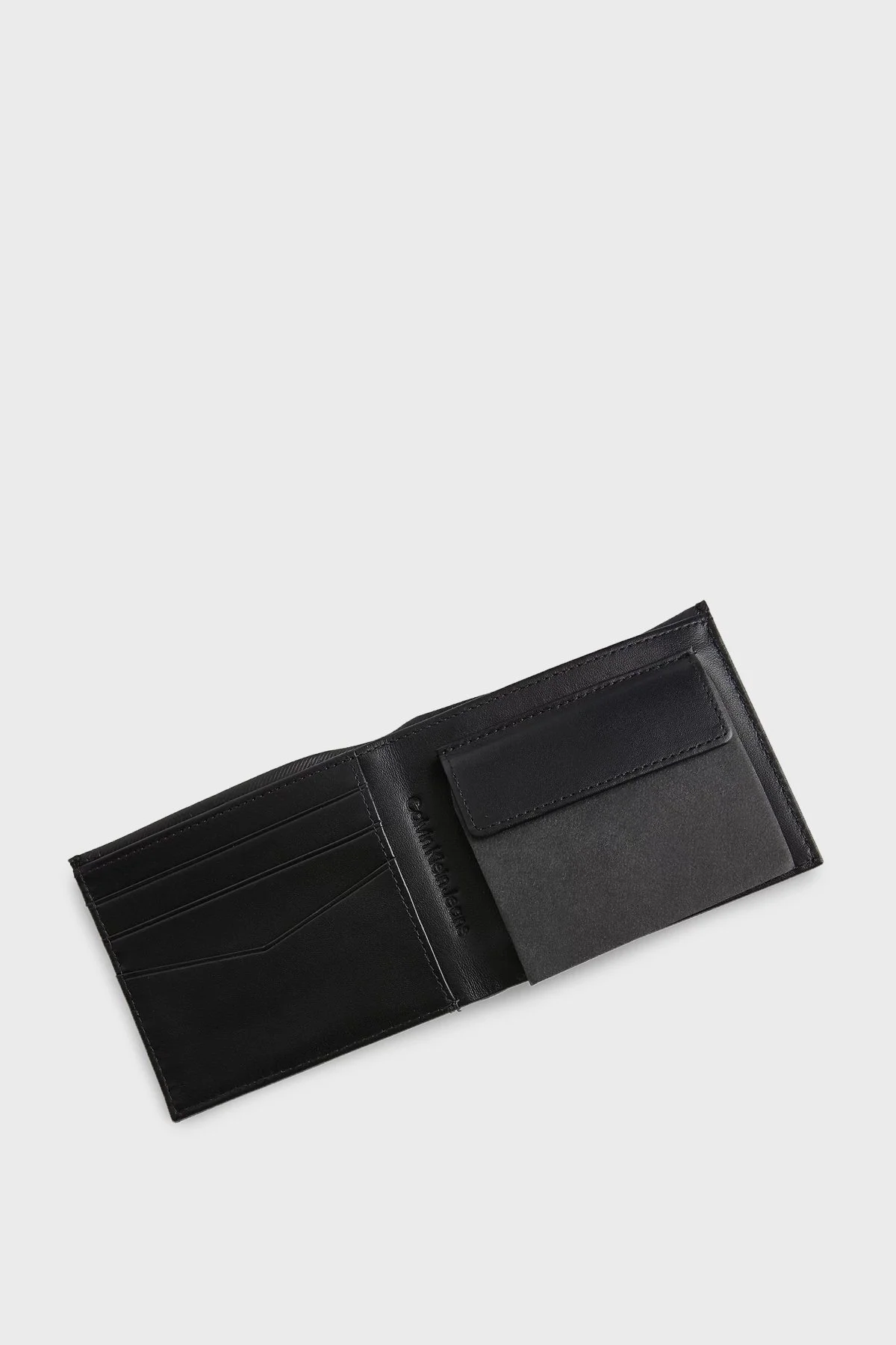 Calvin Klein Logolu Erkek Cüzdan K50K510139 0GJ SİYAH - 3