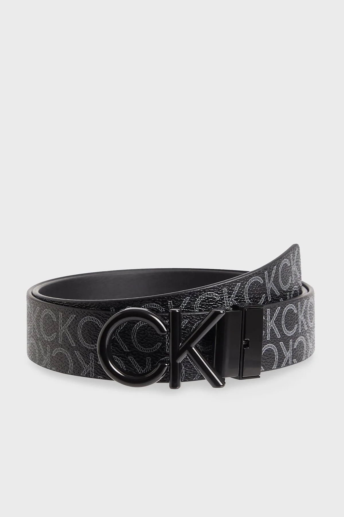 Calvin Klein Logolu Erkek Kemer K50K509964 01R SİYAH - 2