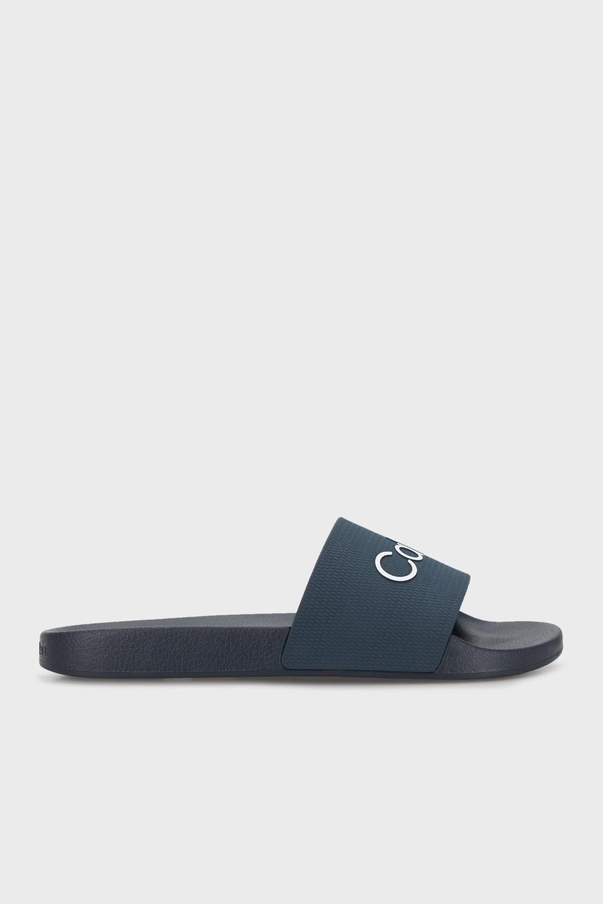 Calvin Klein Logolu Erkek Terlik HM0HM01000 DW4 LACİVERT - 1