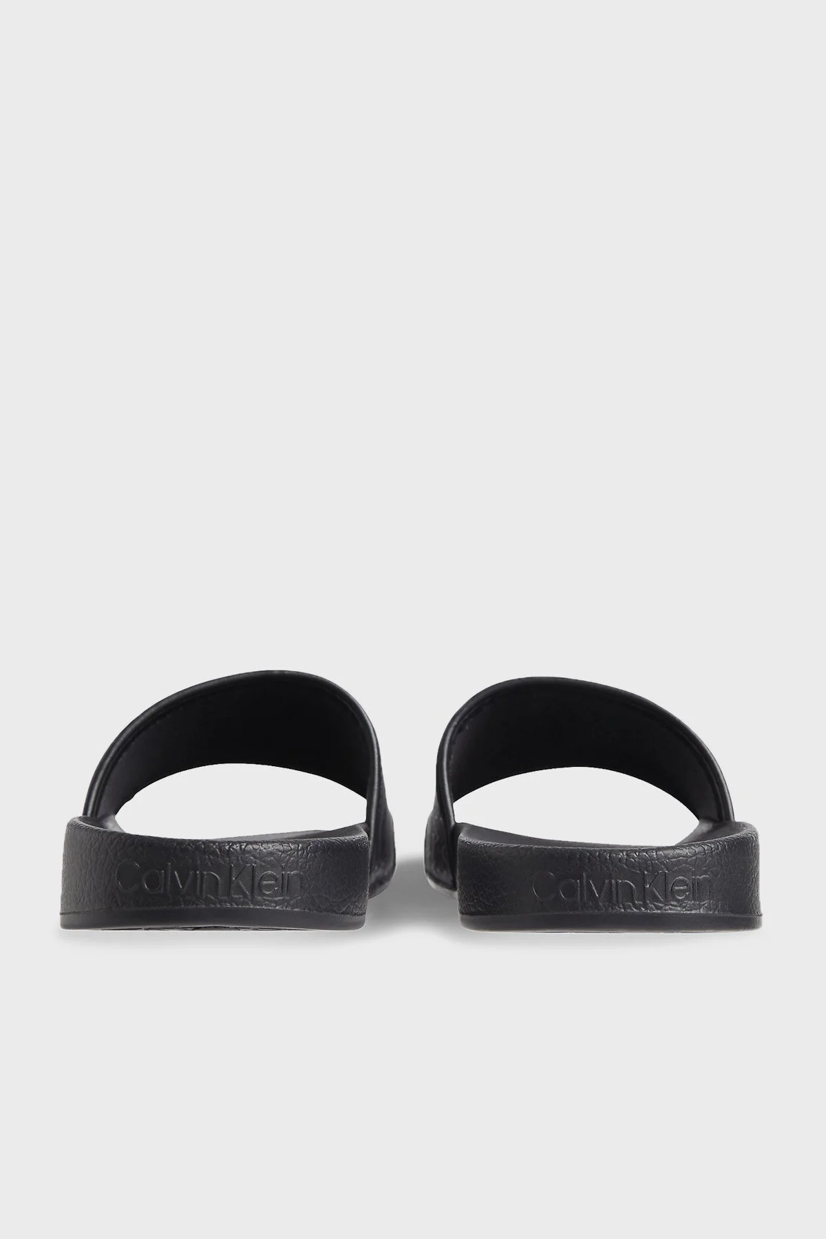 Calvin Klein Logolu Erkek Terlik HM0HM01009 0GL SİYAH - 4