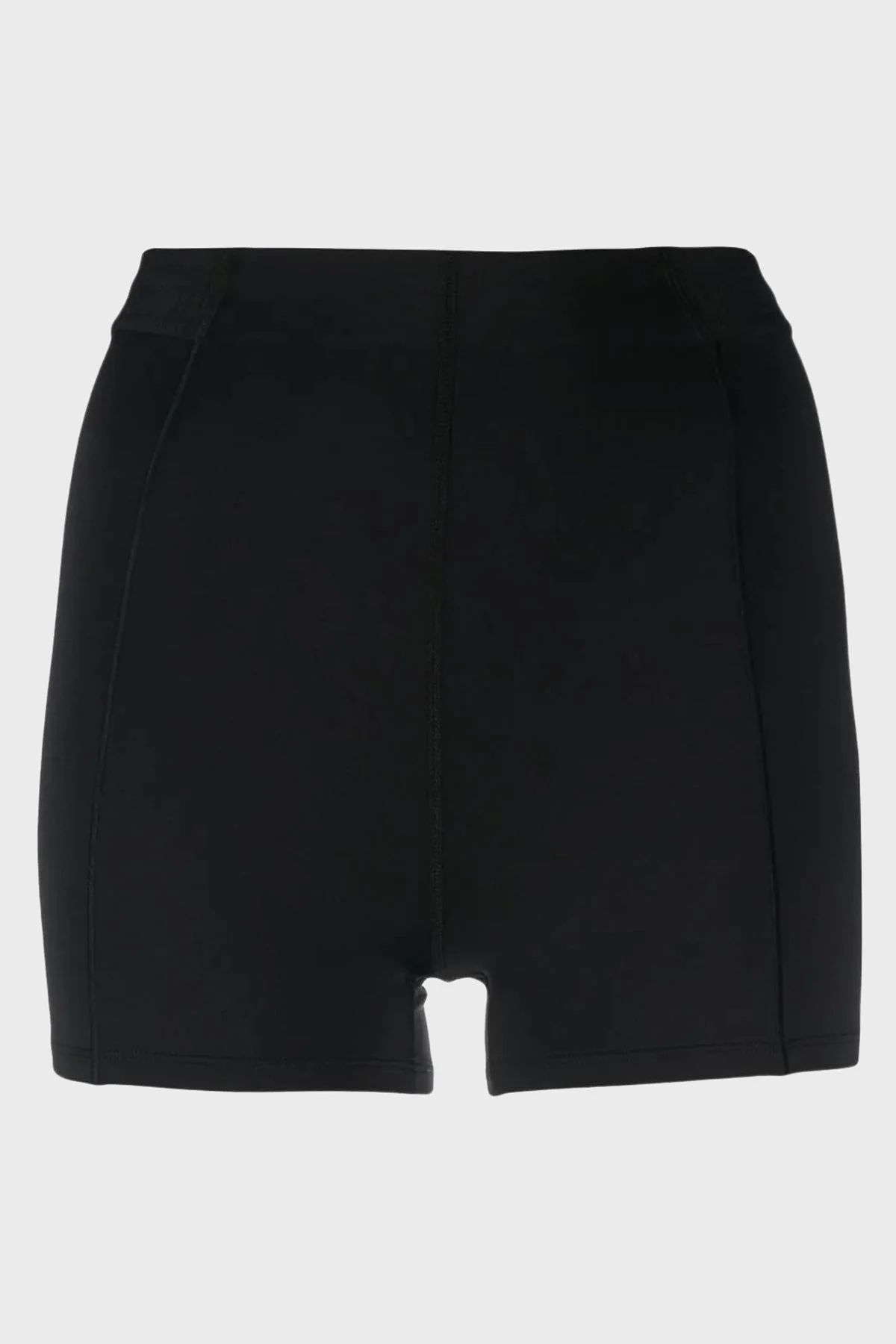 Calvin Klein Logolu Esnek Yüksek Bel Kısa Spor Bayan Tayt 00GWS3L703 BAE SİYAH - 5