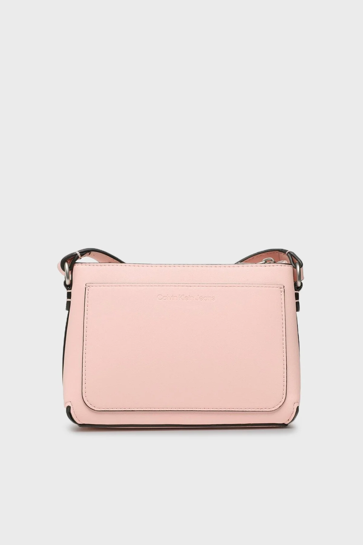 Calvin Klein Logolu Fermuarlı Çapraz Askılı Bayan Çanta K60K610078 TKY PEMBE - 3