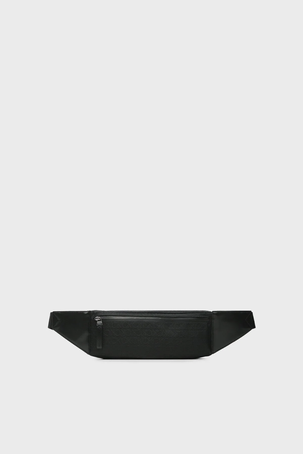 Calvin Klein Logolu Fermuarlı K50K51026501M Erkek Bel Çantası K50K510265 01M SİYAH - 4