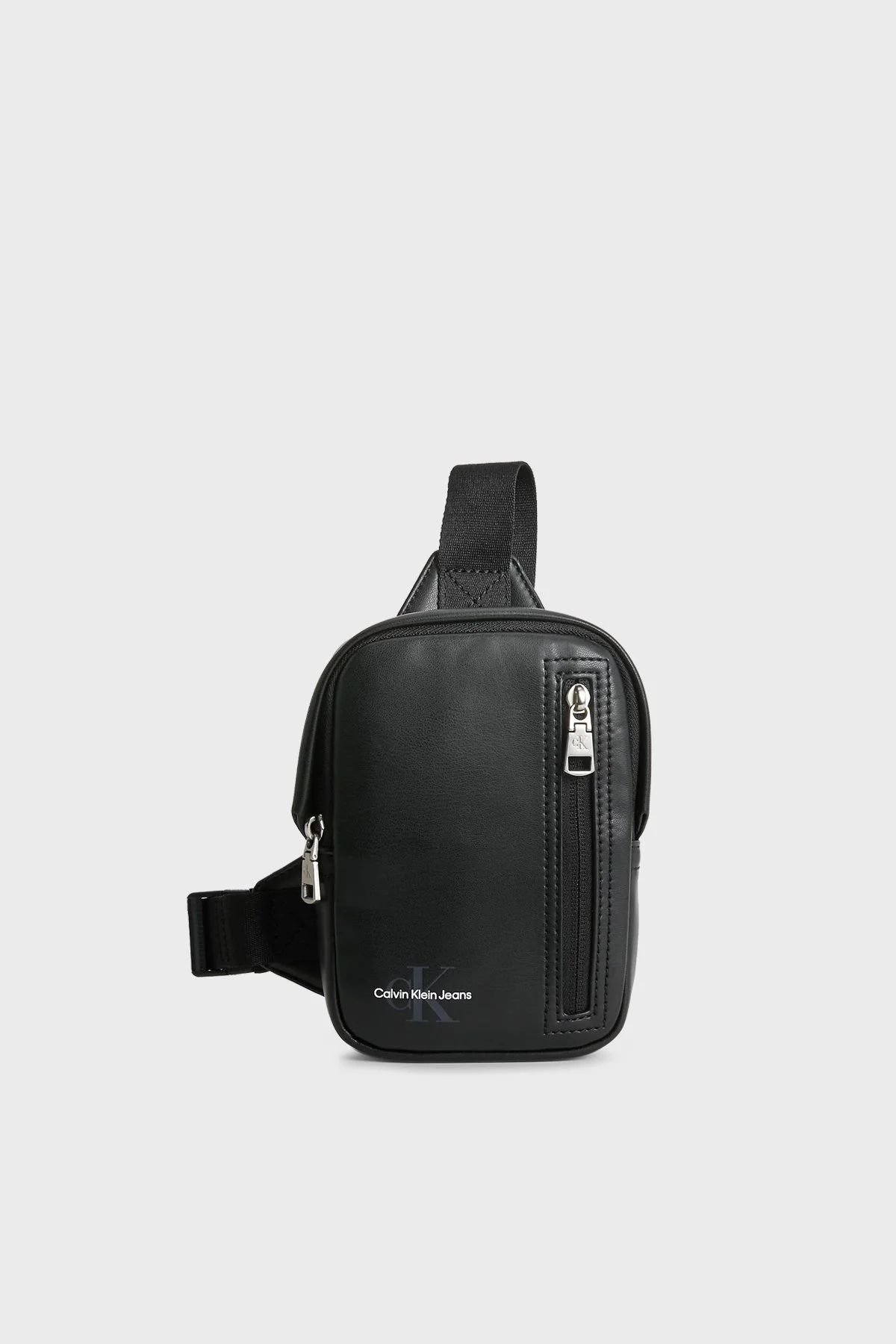 Calvin Klein Logolu Fermuarlı K50K510432BDS Erkek Çanta K50K510432 BDS SİYAH - 1