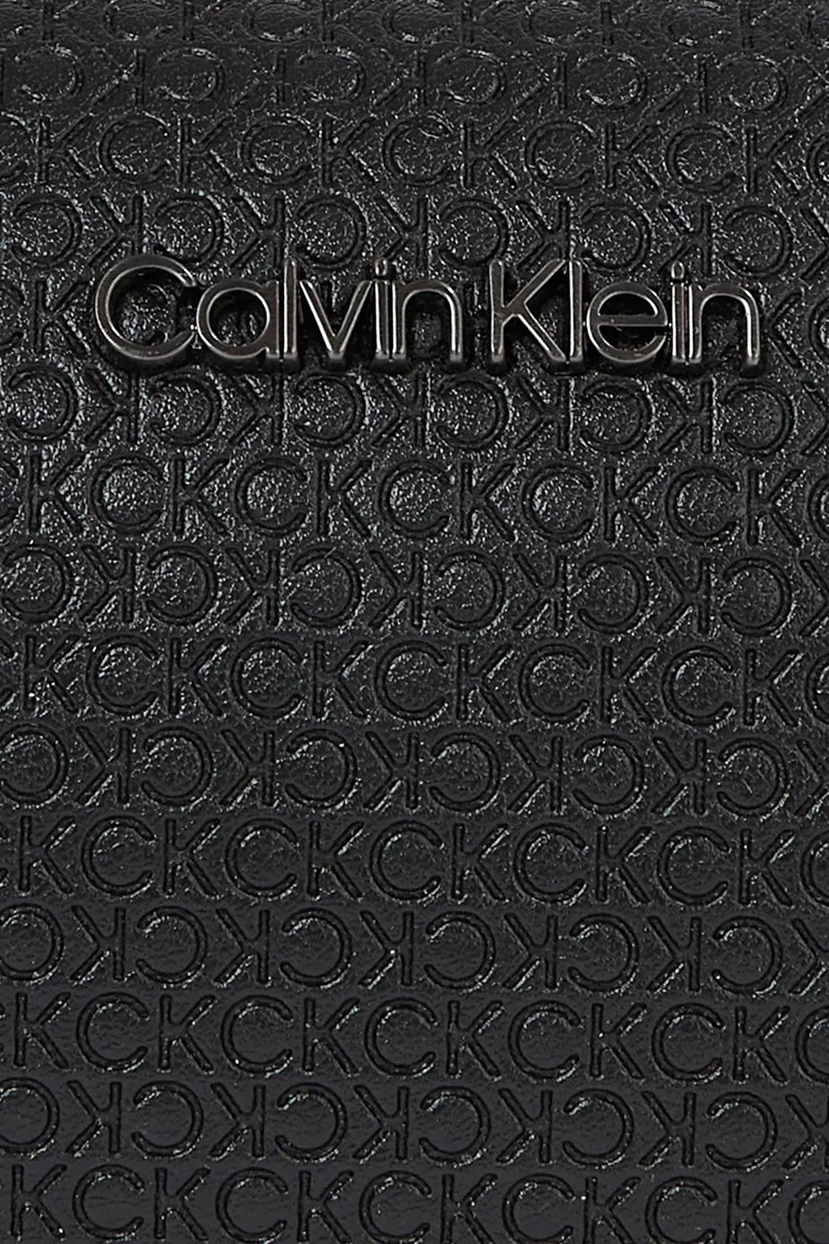 Calvin Klein Logolu Fermuarlı K50K51087301O Erkek Bel Çantası K50K510873 01O SİYAH - 4