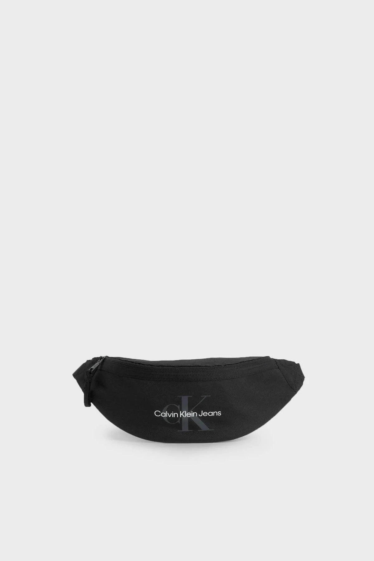 Calvin Klein Logolu Fermuarlı K50K511096BDS Erkek Bel Çantası K50K511096 BDS SİYAH - 1
