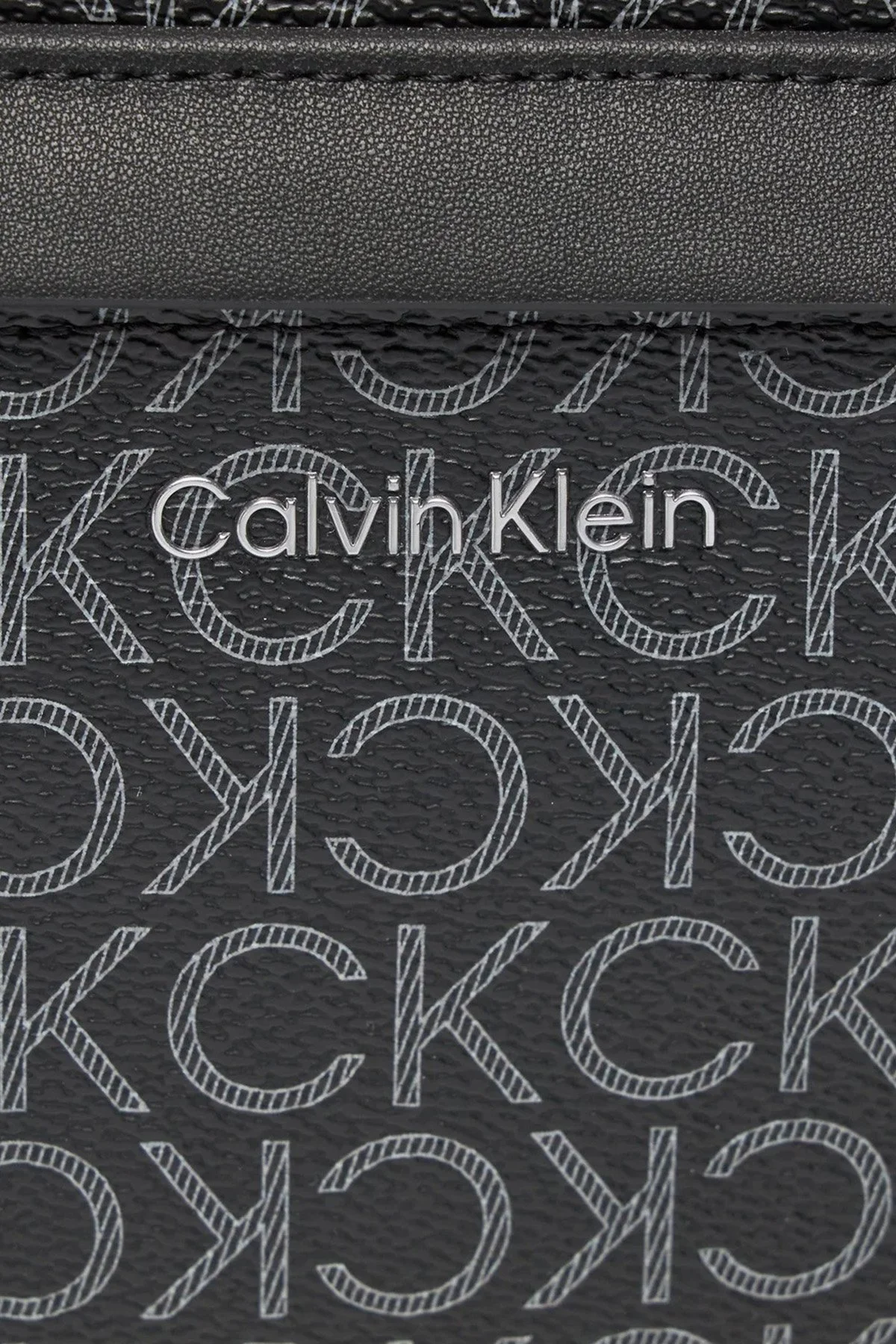 Calvin Klein Logolu Fermuarlı K50K5115990GJ Erkek Bel Çantası K50K511599 0GJ SİYAH - 4