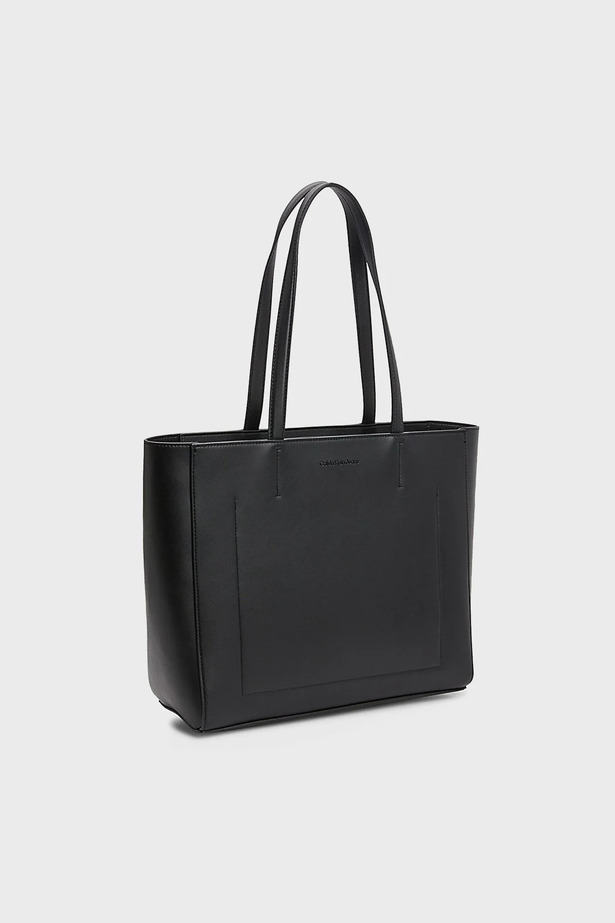 Calvin Klein Logolu Fermuarlı K60K610276BDS Bayan Çanta K60K610276 BDS SİYAH - 4