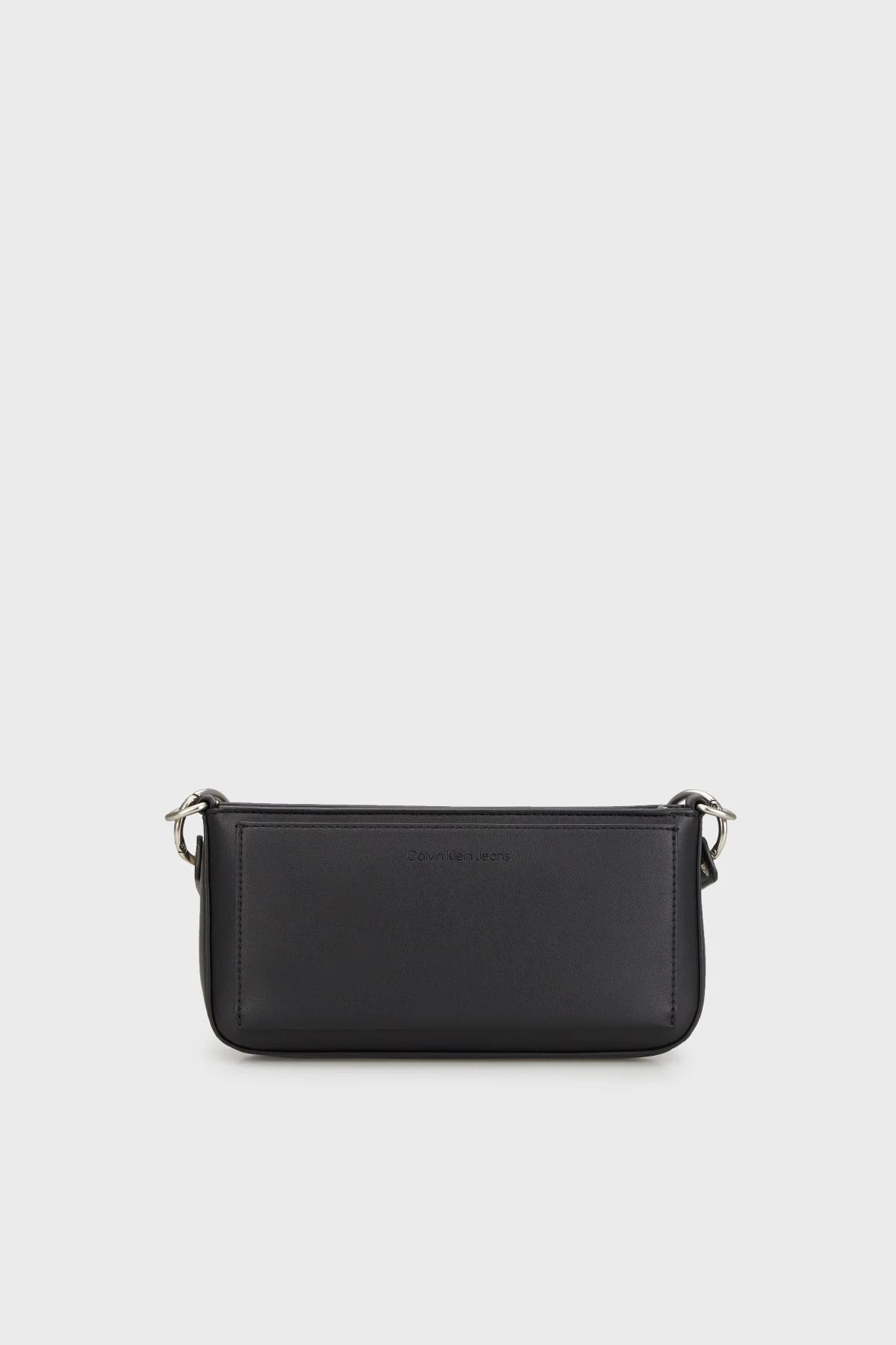 Calvin Klein Logolu Fermuarlı K60K6106790GQ Bayan Çanta K60K610679 0GQ SİYAH - 2