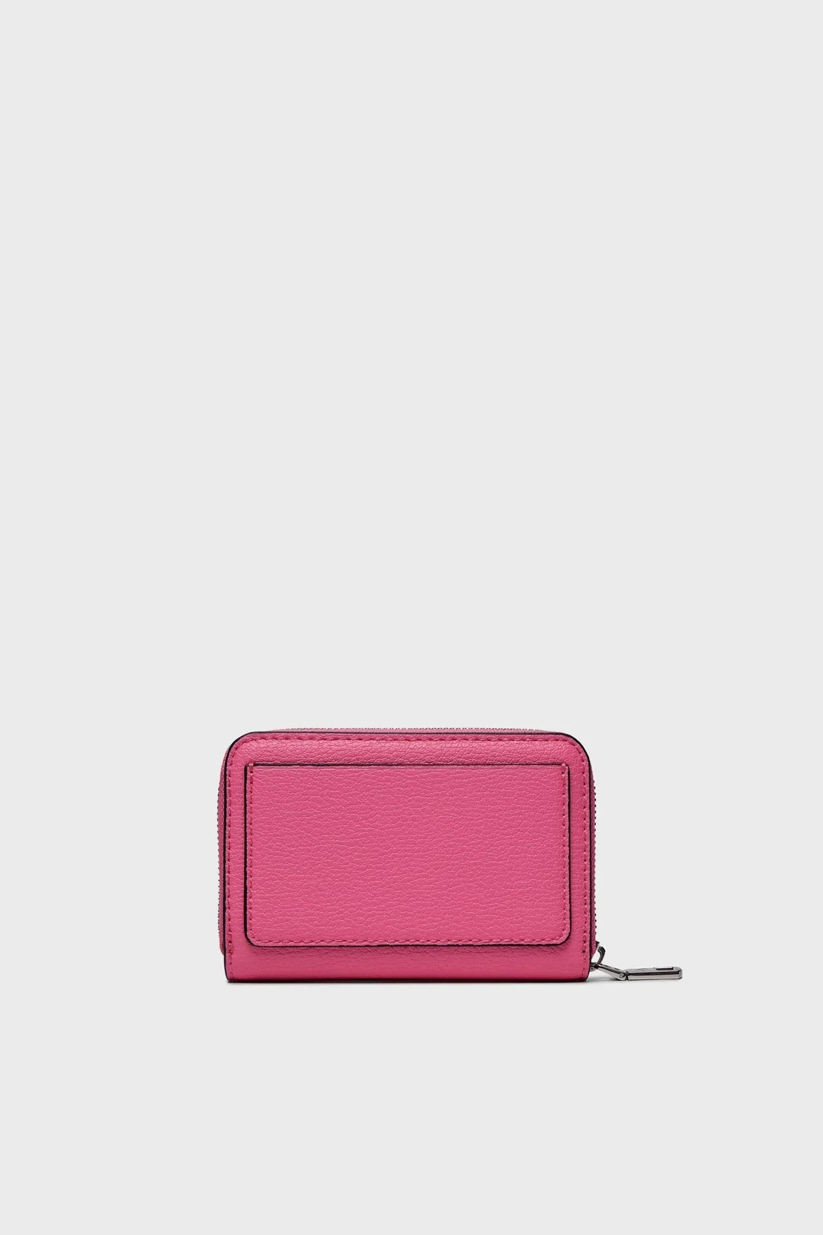Calvin Klein Logolu Fermuarlı K60K611500TO5 Bayan Cüzdan K60K611500 TO5 PEMBE - 2