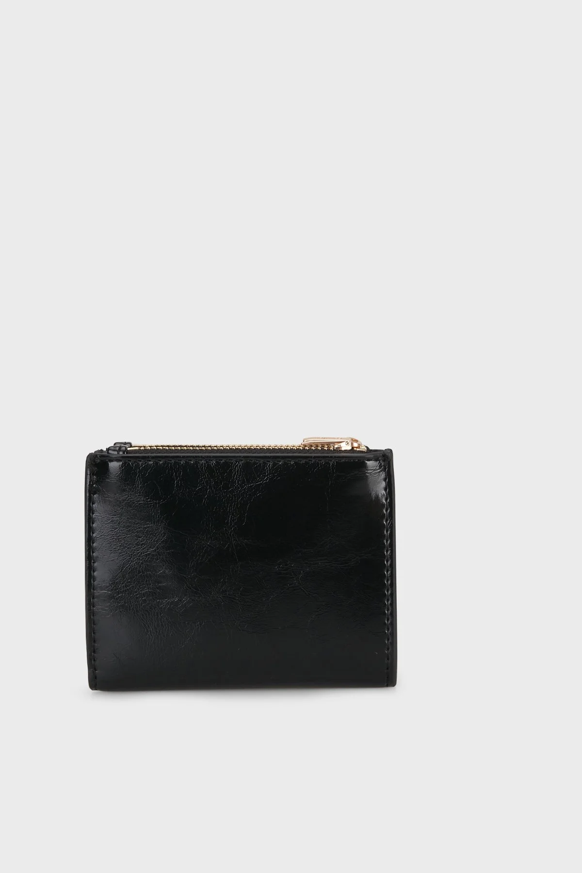 Calvin Klein Logolu Fermuarlı Kadın Kartlık LV04F1166G UB1 Siyah - 3