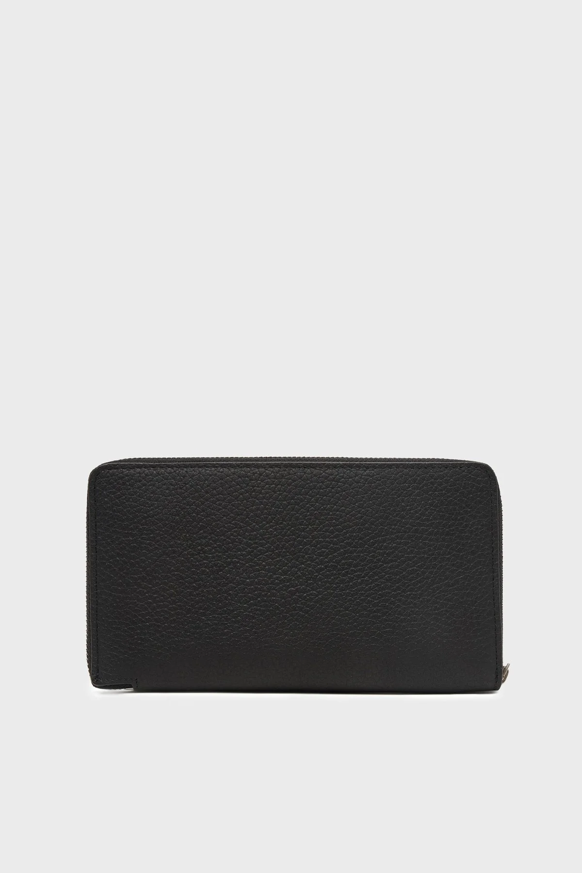 Calvin Klein Logolu Fermuarlı LV04D1107GUB1 Erkek Cüzdan LV04D1107G UB1 Siyah - 2