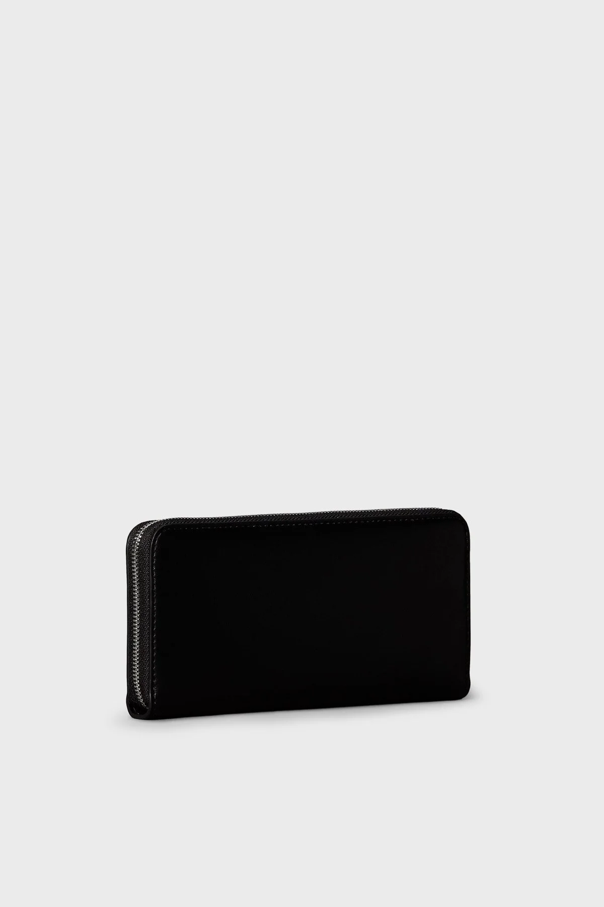 Calvin Klein Logolu Fermuarlı LV04F1077G3L2 Kadın Cüzdan LV04F1077G 3L2 Siyah - 2