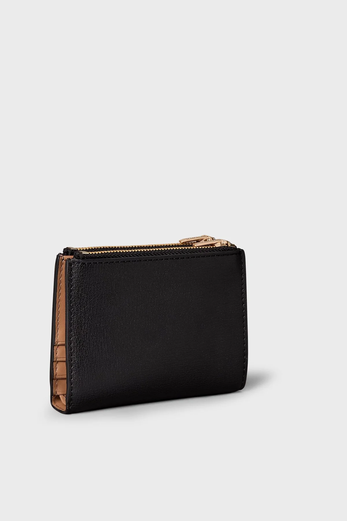 Calvin Klein Logolu Fermuarlı LV04F1135G332 Kadın Cüzdan LV04F1135G 332 SİYAH - 2