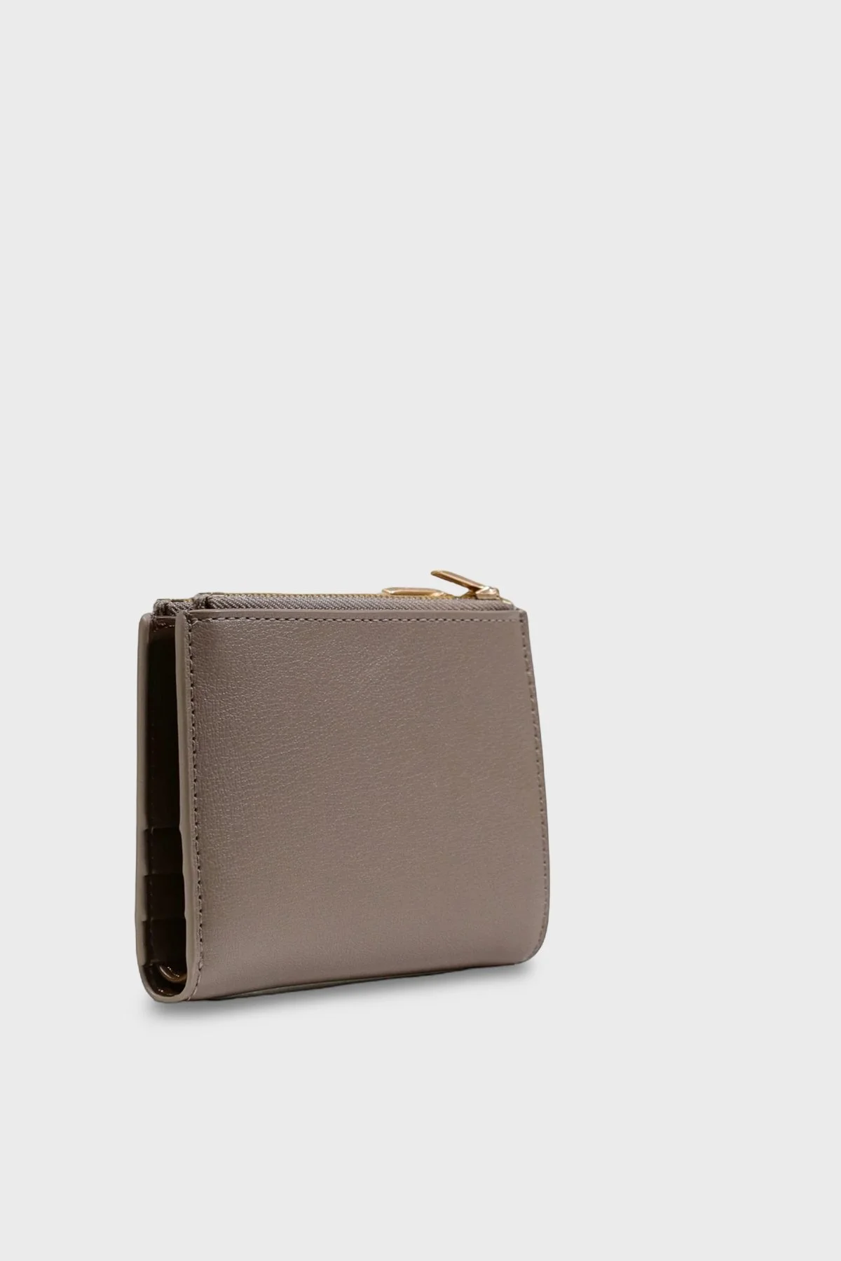 Calvin Klein Logolu Fermuarlı LV04F1135GVFU Bayan Cüzdan LV04F1135G VFU VİZON - 4