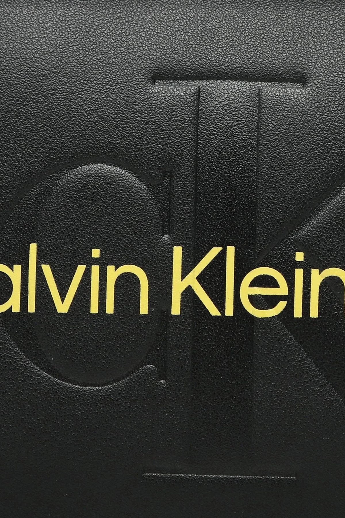 Calvin Klein Logolu Fermuarlı Mini K60K6106790GN Bayan Çanta K60K610679 0GN SİYAH - 3