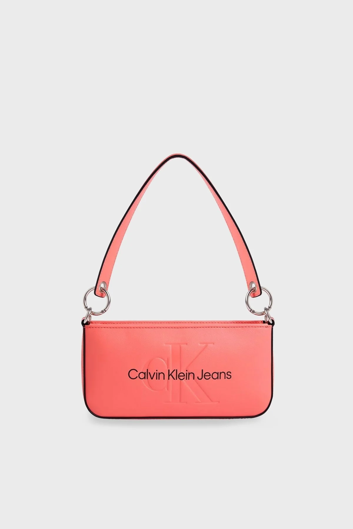 Calvin Klein Logolu Fermuarlı Mini K60K610679TCO Bayan Çanta K60K610679 TCO PEMBE - 1