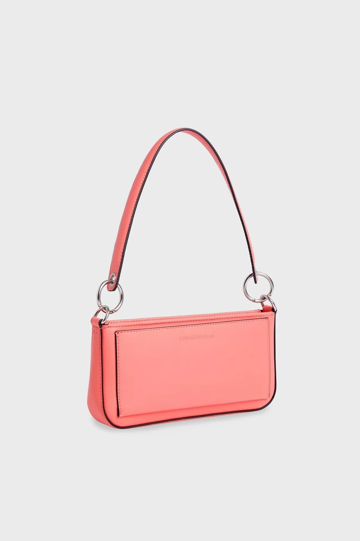 Calvin Klein Logolu Fermuarlı Mini K60K610679TCO Bayan Çanta K60K610679 TCO PEMBE - 3