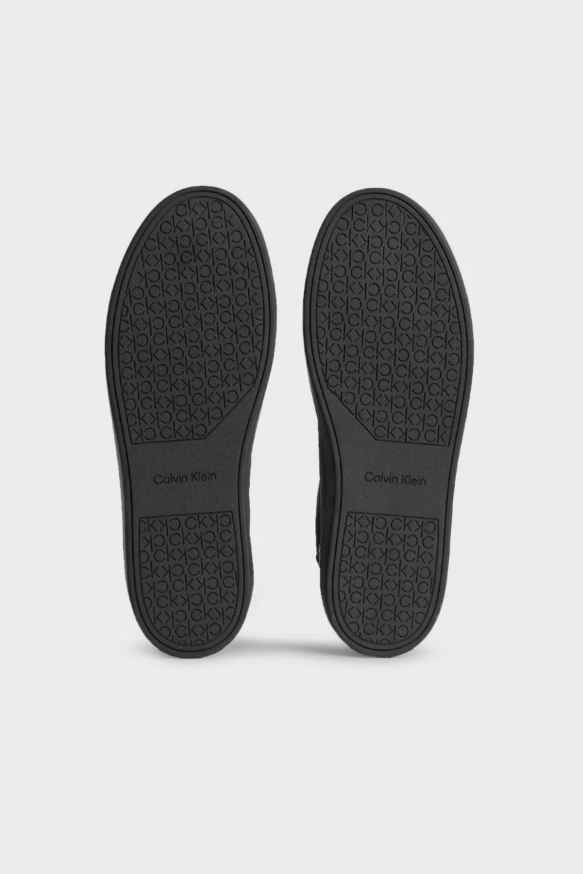 Calvin Klein Logolu Fermuarlı Sneaker HM0HM010130GK Erkek Ayakkabı HM0HM01013 0GK SİYAH - 5