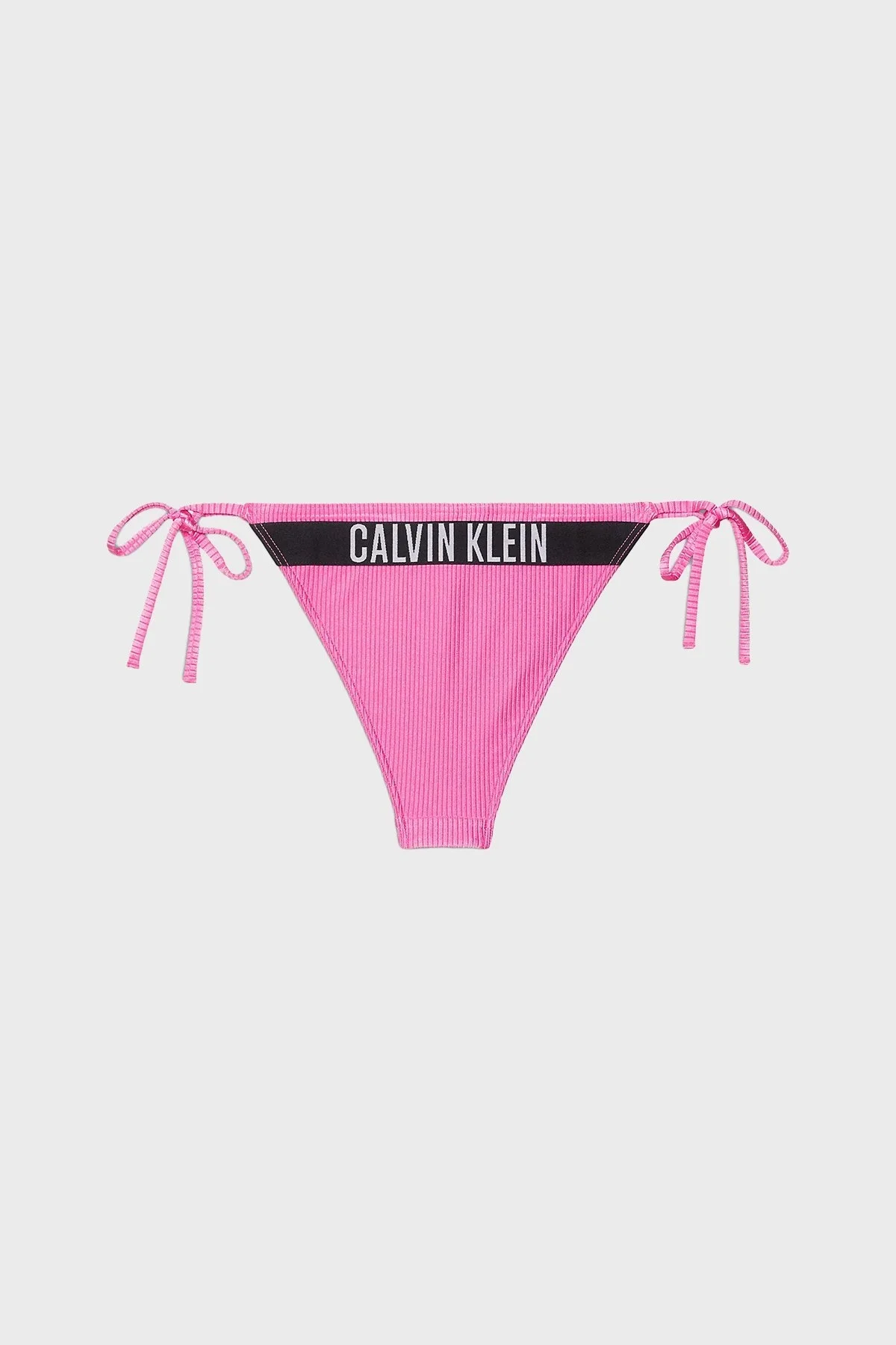 Calvin Klein Logolu Fitilli Yandan Bağlamalı KW0KW02390TOZ Bayan Bikini Altı KW0KW02390 TOZ PEMBE - 10