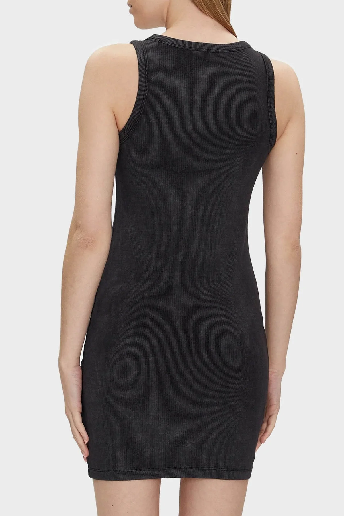 Calvin Klein Logolu Fitted Mini J20J223069BEH Bayan Elbise J20J223069 BEH SİYAH - 2