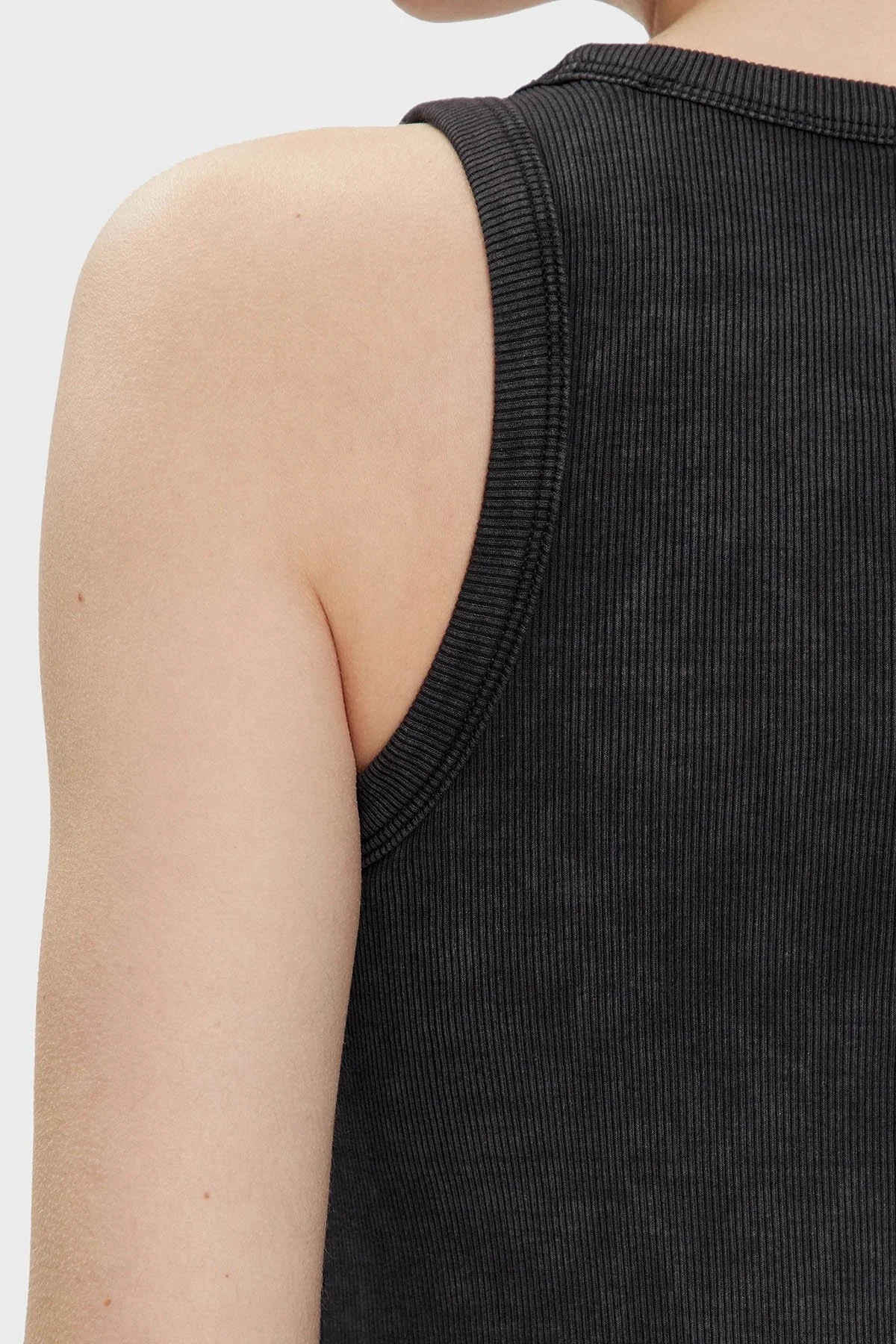 Calvin Klein Logolu Fitted Mini J20J223069BEH Bayan Elbise J20J223069 BEH SİYAH - 5