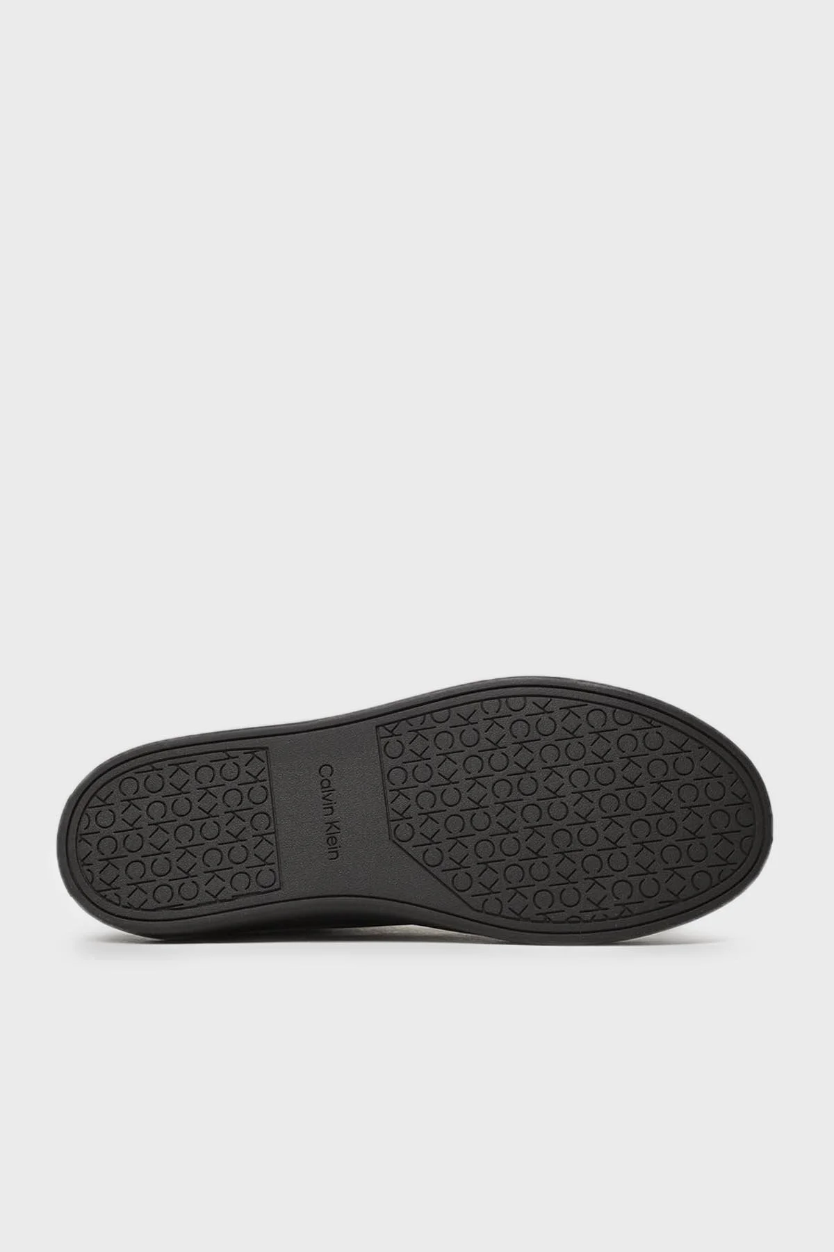 Calvin Klein Logolu Hakiki Deri Bilekli Sneaker HM0HM010460GK Erkek Ayakkabı HM0HM01046 0GK SİYAH - 3