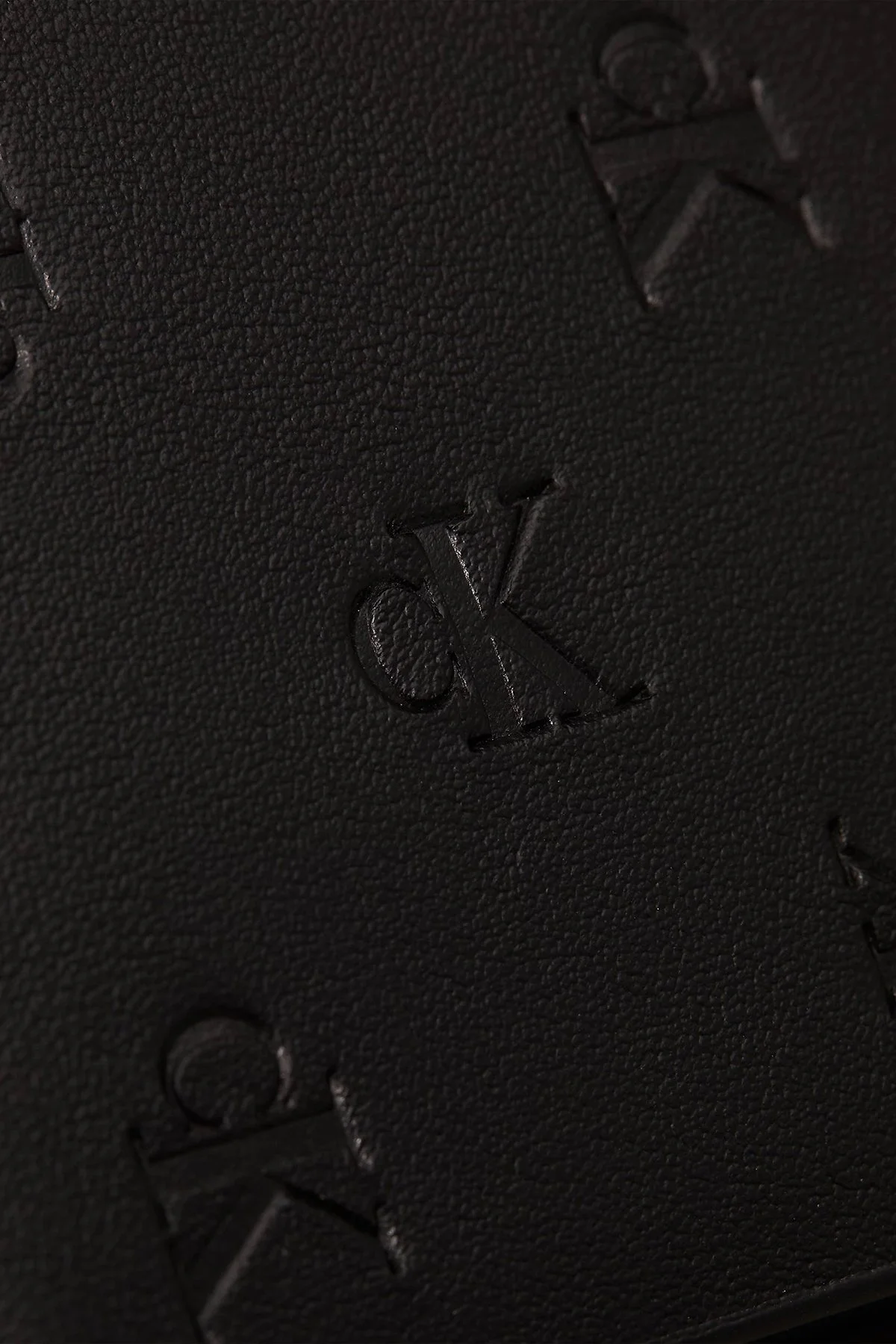 Calvin Klein Logolu Hakiki Deri K50K5131530GK Erkek Cüzdan K50K513153 0GK SİYAH - 4