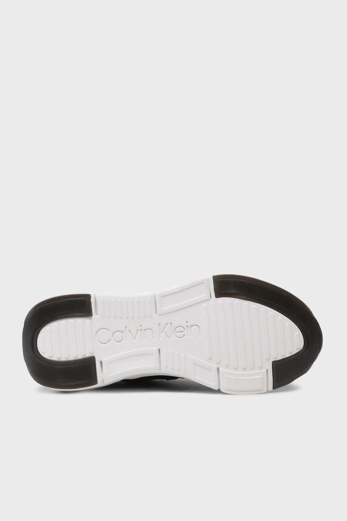 Calvin Klein Logolu Hakiki Deri Sneaker Bayan Ayakkabı HW0HW01375 0GK SİYAH - 4