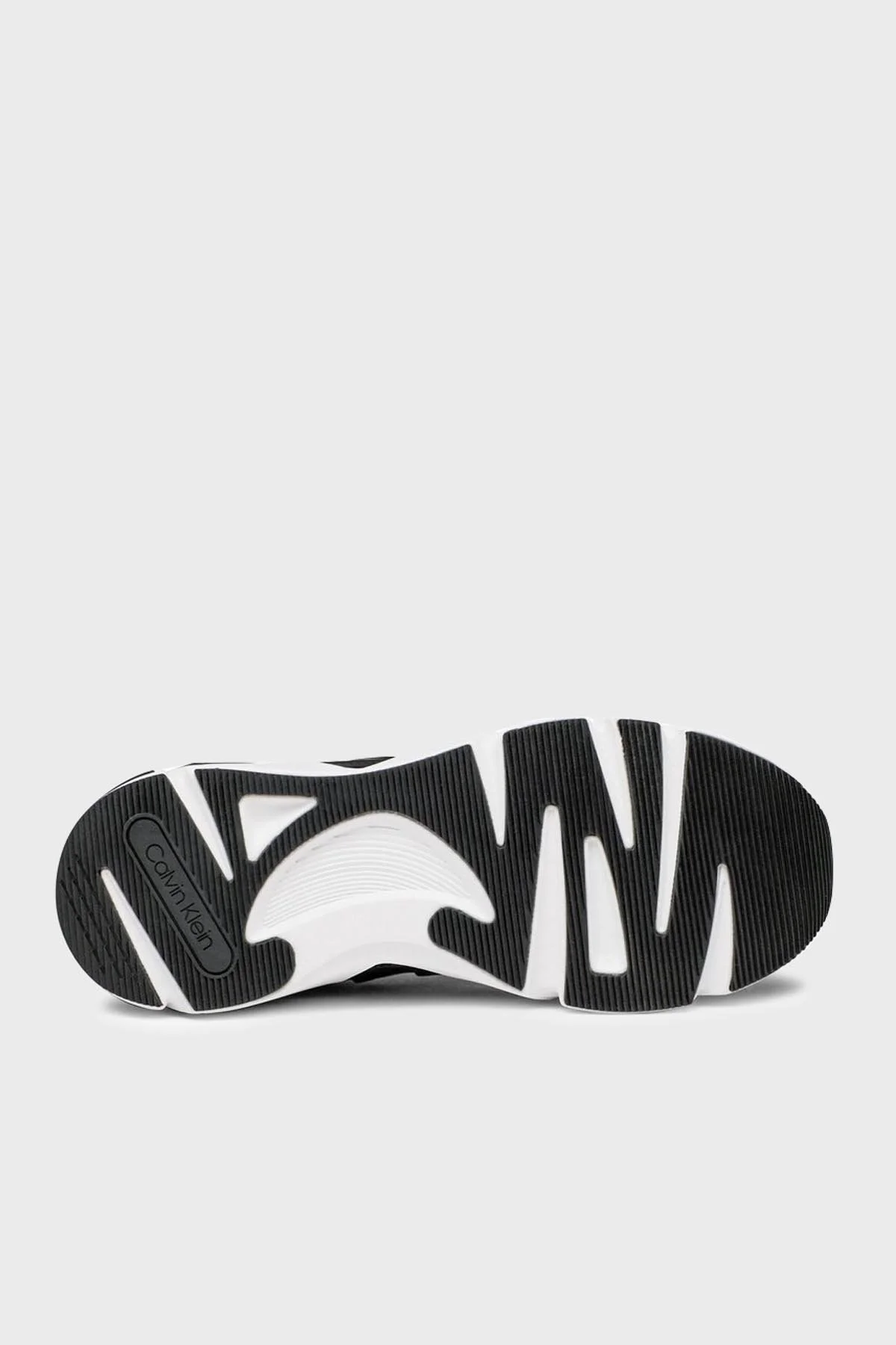 Calvin Klein Logolu Hakiki Deri Sneaker Erkek Ayakkabı HM0HM00995 BEH SİYAH - 3