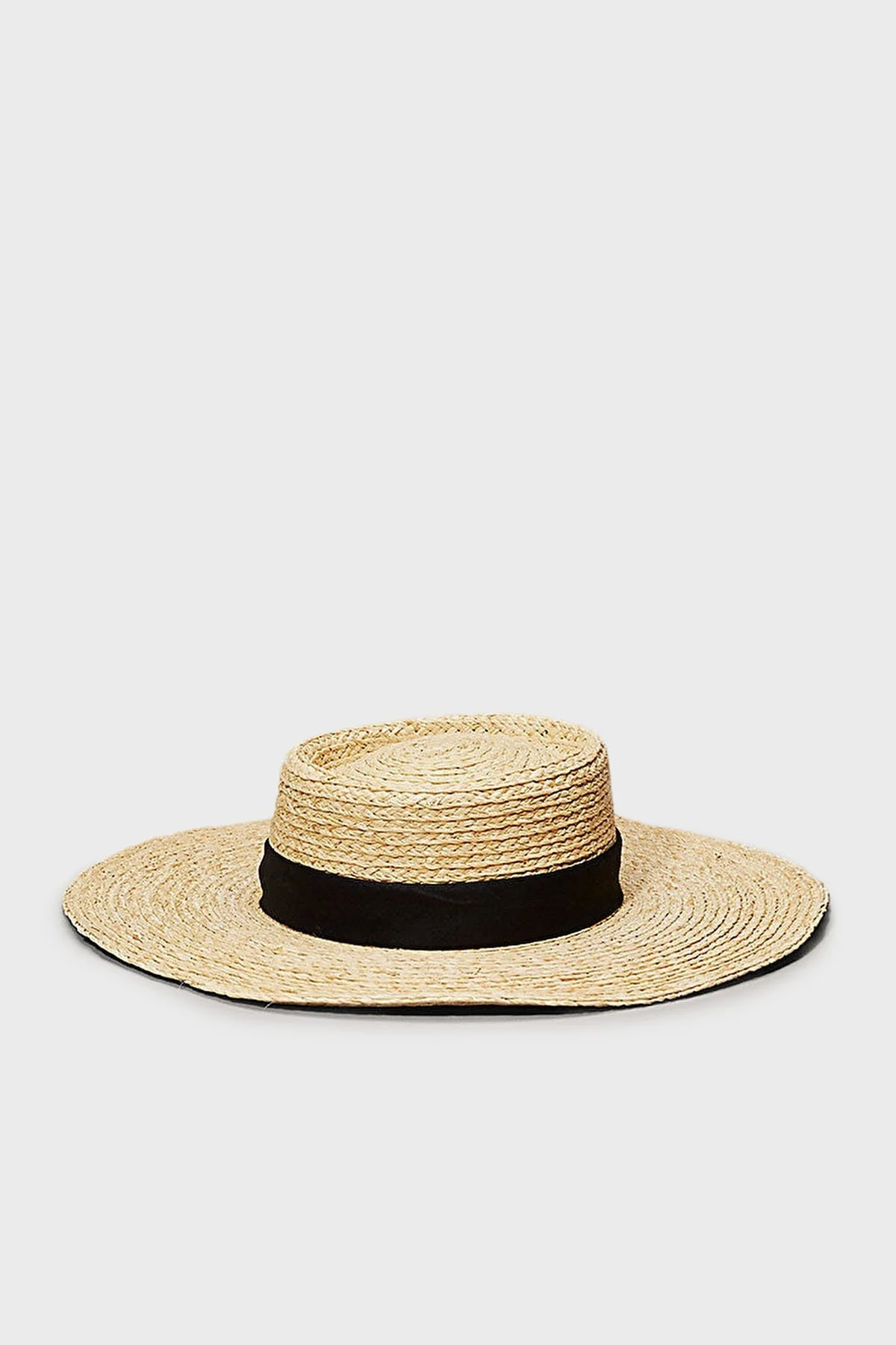 Calvin Klein Logolu Hasır K60K612915PDP Bayan Şapka K60K612915 PDP Hasır Bej - 6