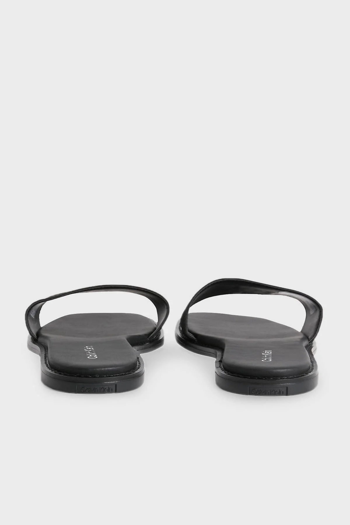 Calvin Klein Logolu HW0HW00817BAX Bayan Terlik HW0HW00817 BAX SİYAH - 4