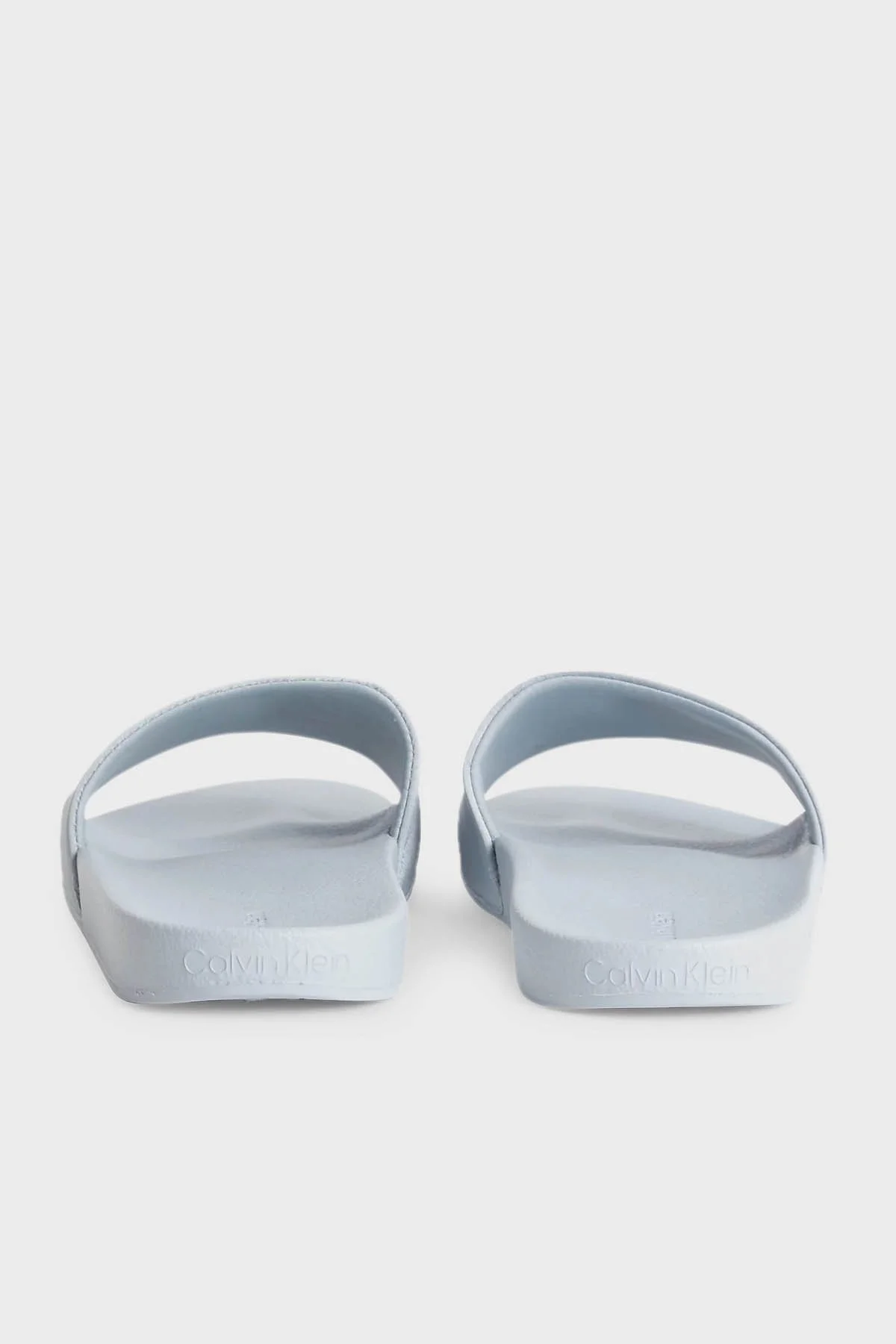 Calvin Klein Logolu HW0HW015080GY Bayan Terlik HW0HW01508 0GY AÇIK MAVİ - 6
