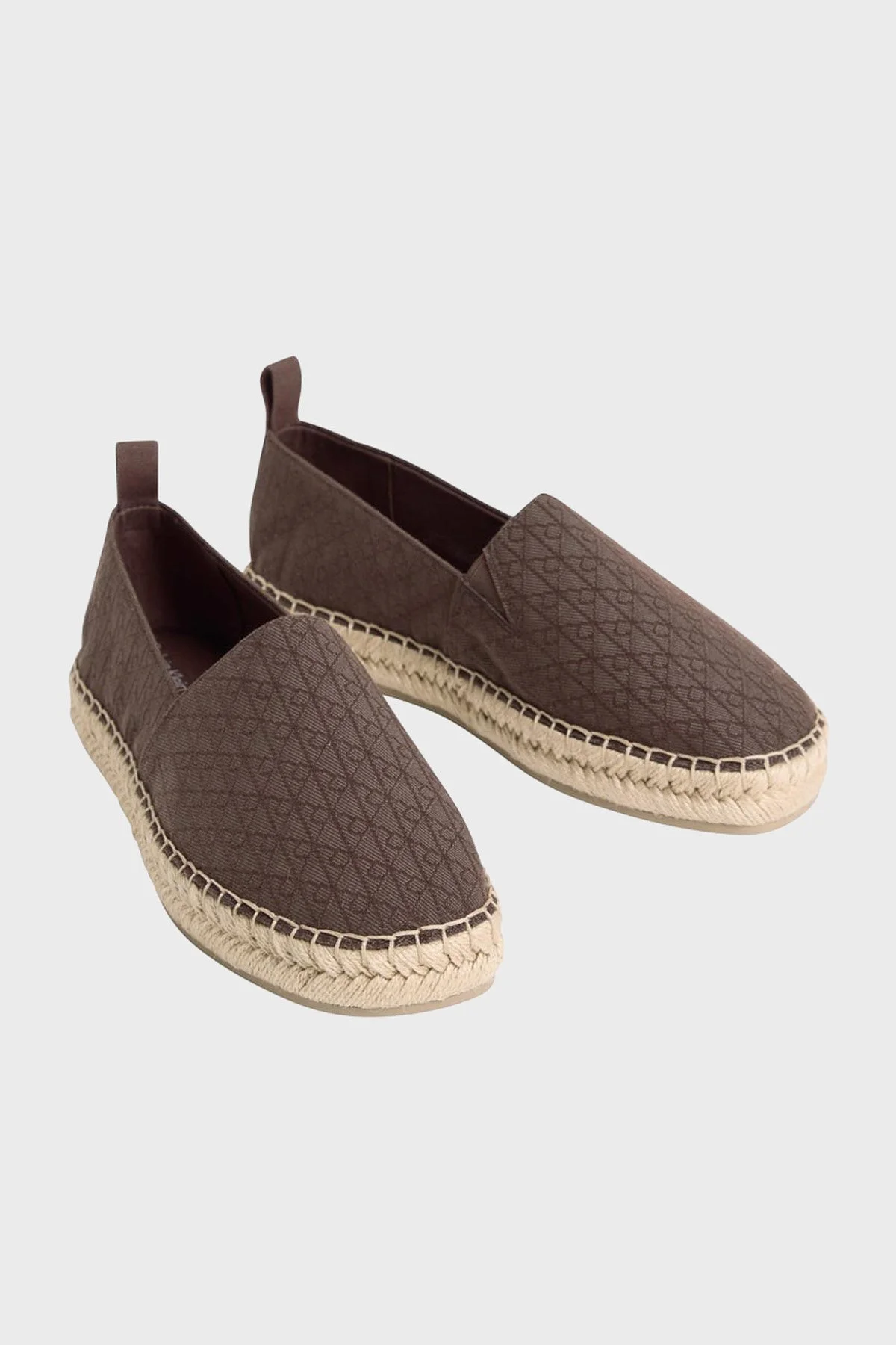 Calvin Klein Logolu HW0HW02933 Kadın Espadril HW0HW02933 HJO KAHVE - 3