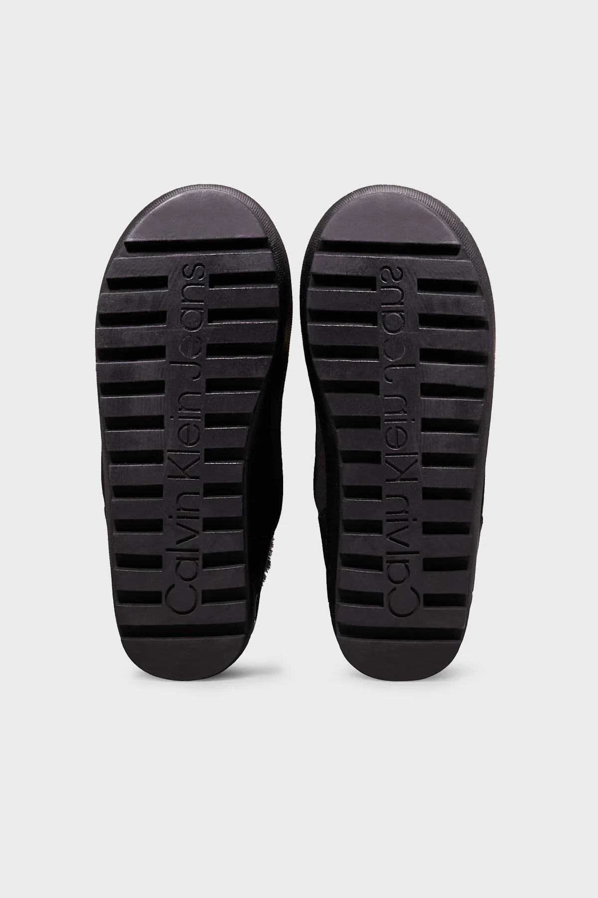 Calvin Klein Logolu İç Kısım Yumuşak Tüylü YW0YW015920GJ Bayan Bot YW0YW01592 0GJ SİYAH - 7